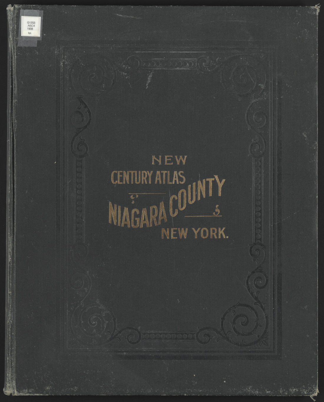 This old map of New York, New York (State), Niagara County, was created by Century Map Company|Ogden, L. J. G.|Westgard, William in 1908