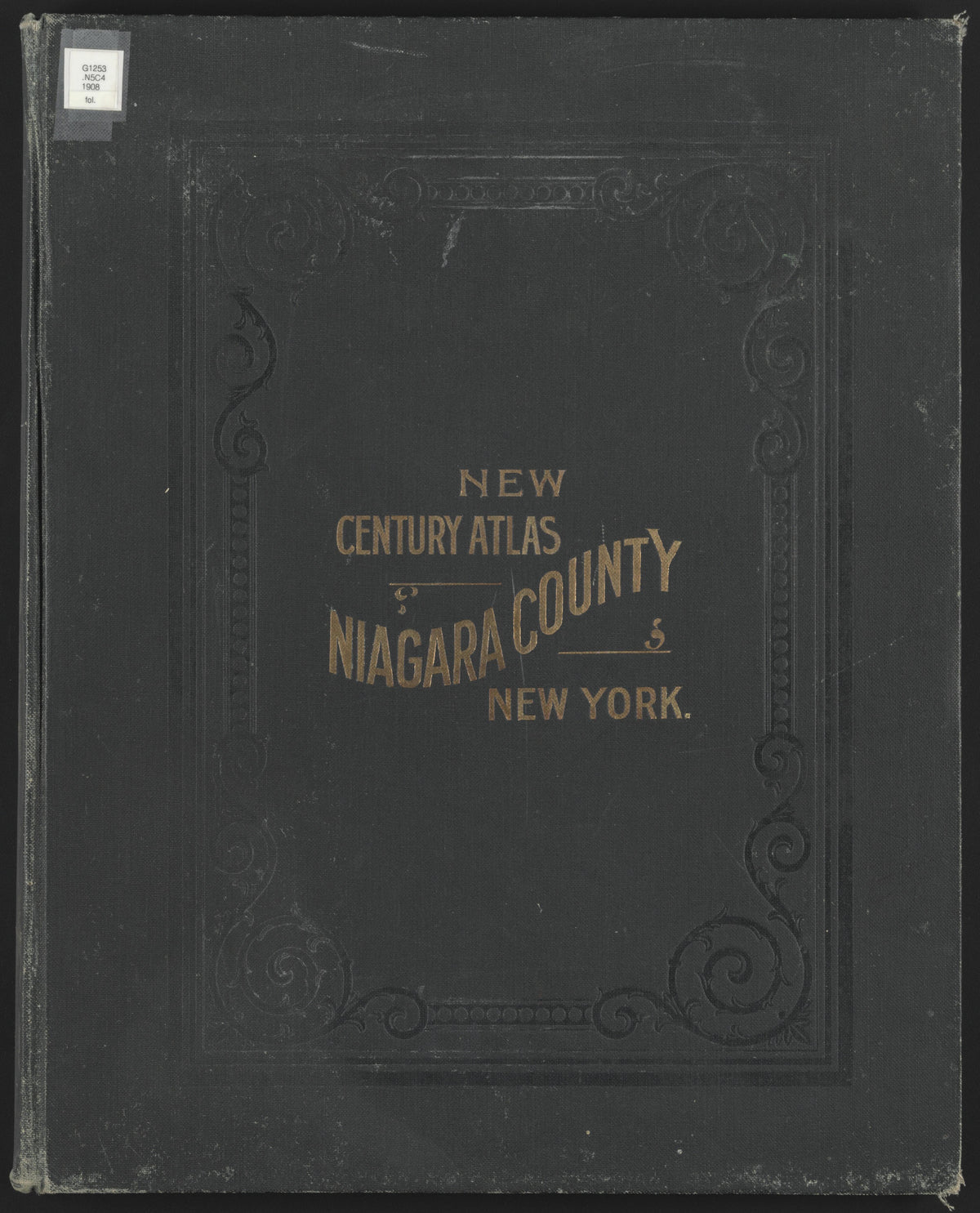 Image 1 of New Century Atlas, Niagara County, New York from New Century Atlas, Niagara County, New York : from Government Surveys, Official Records and General Compilations and Notations 1908 by Relic Map Company