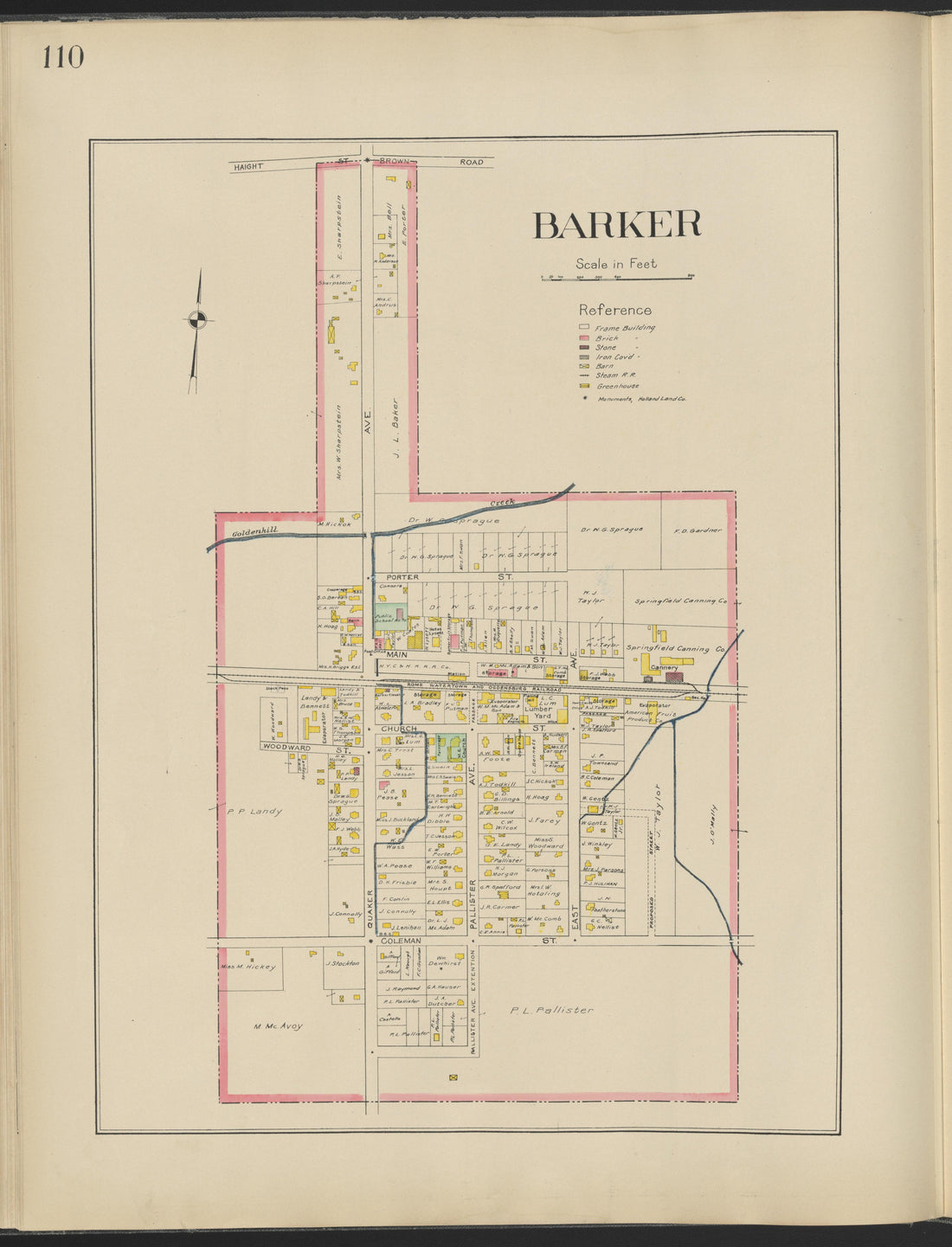 This old map of New York, New York (State), Niagara County, was created by Century Map Company|Ogden, L. J. G.|Westgard, William in 1908