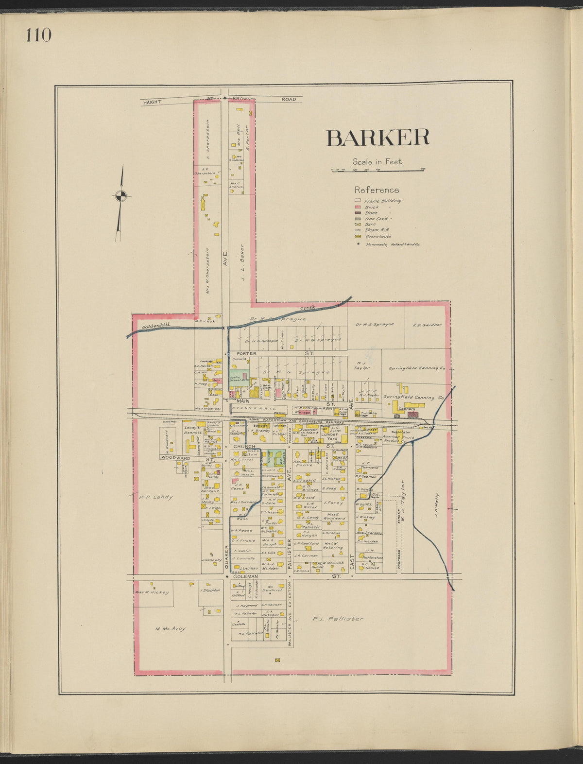 Image 51 of New Century Atlas, Niagara County, New York from New Century Atlas, Niagara County, New York : from Government Surveys, Official Records and General Compilations and Notations 1908 by Relic Map Company