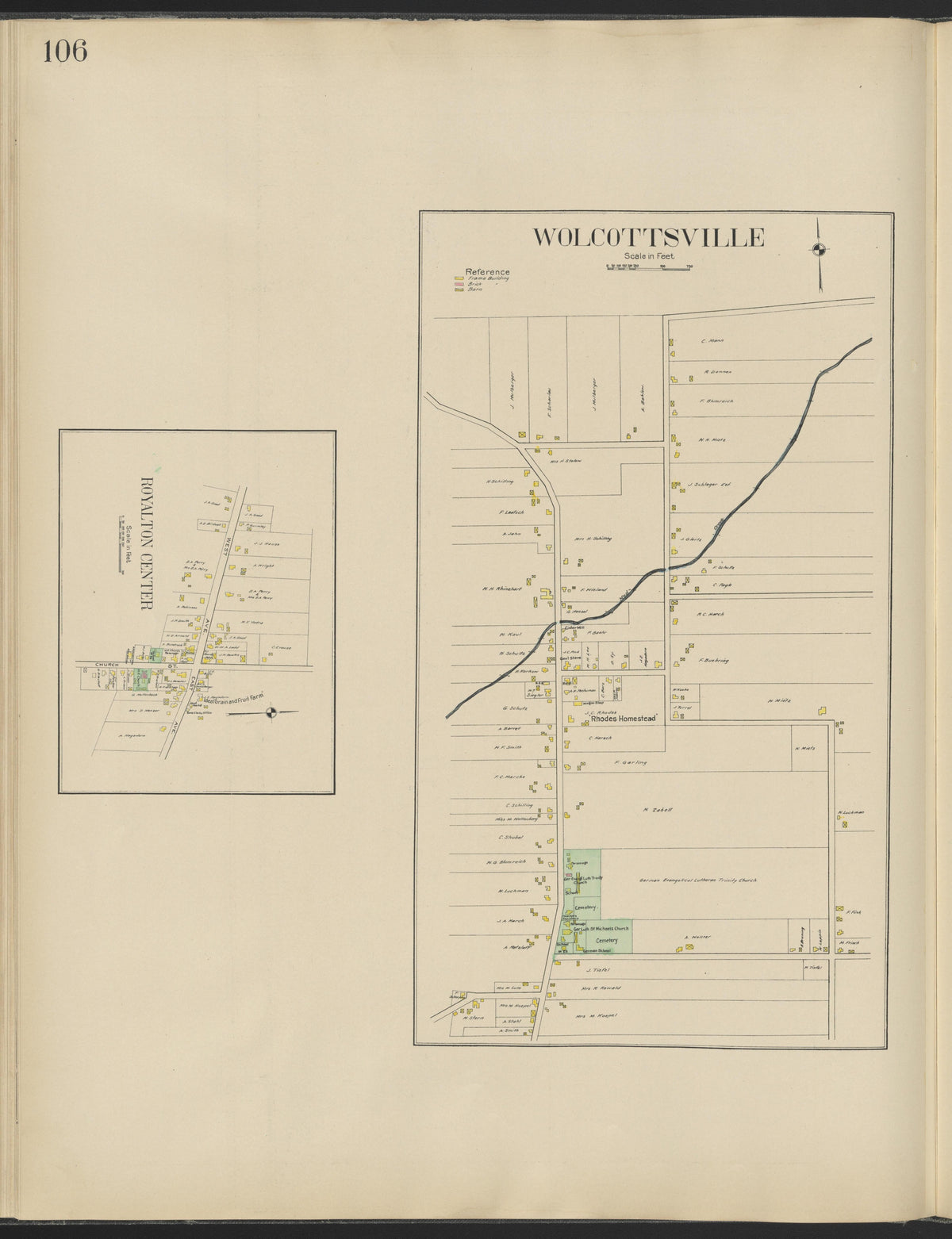 Image 48 of New Century Atlas, Niagara County, New York from New Century Atlas, Niagara County, New York : from Government Surveys, Official Records and General Compilations and Notations 1908 by Relic Map Company
