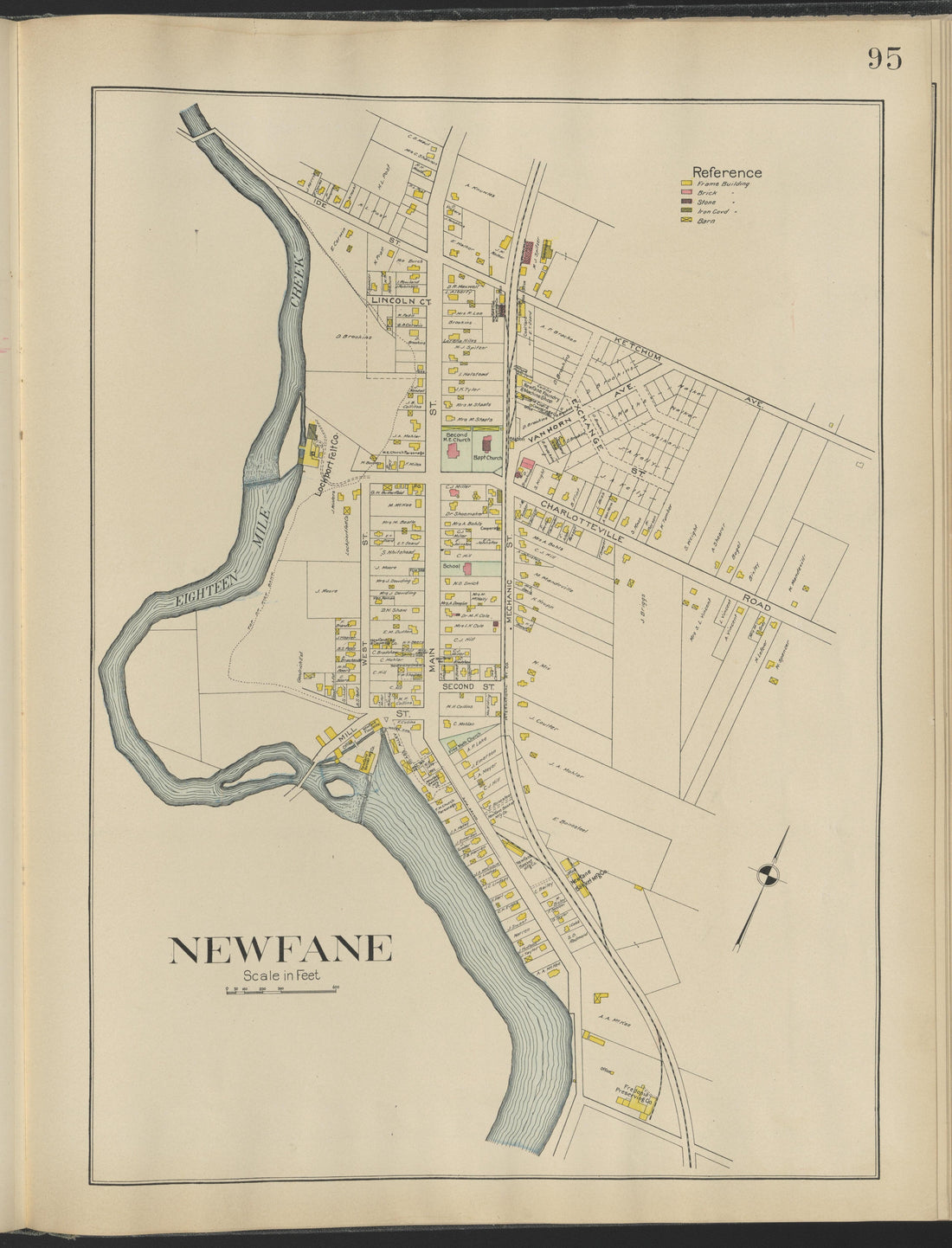 This old map of New York, New York (State), Niagara County, was created by Century Map Company|Ogden, L. J. G.|Westgard, William in 1908