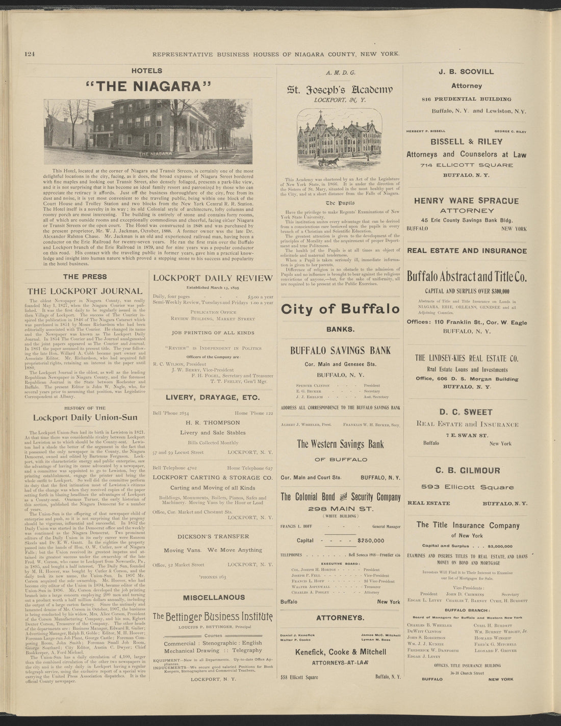 This old map of New York, New York (State), Niagara County, was created by Century Map Company|Ogden, L. J. G.|Westgard, William in 1908