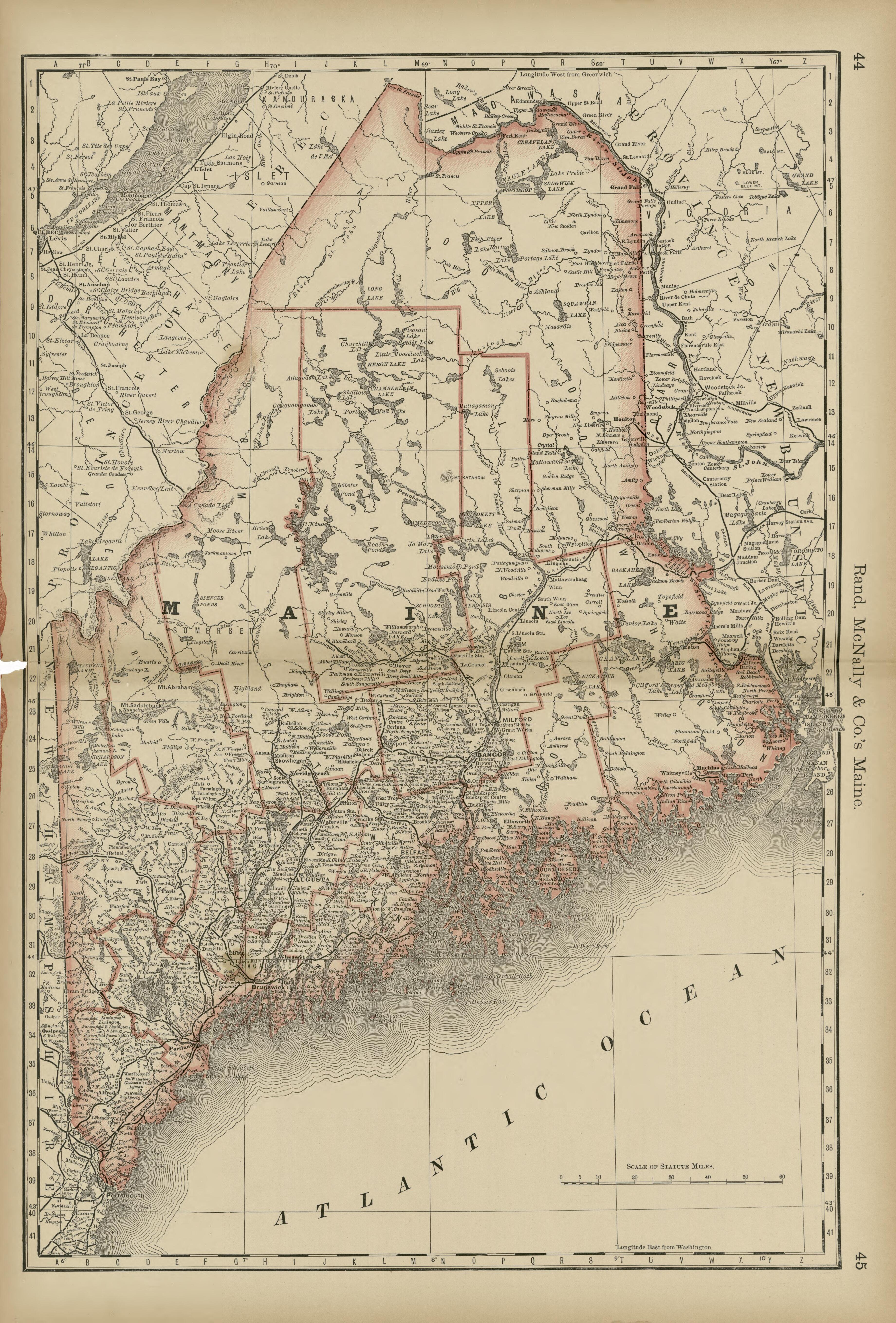 Rand, McNally & County&