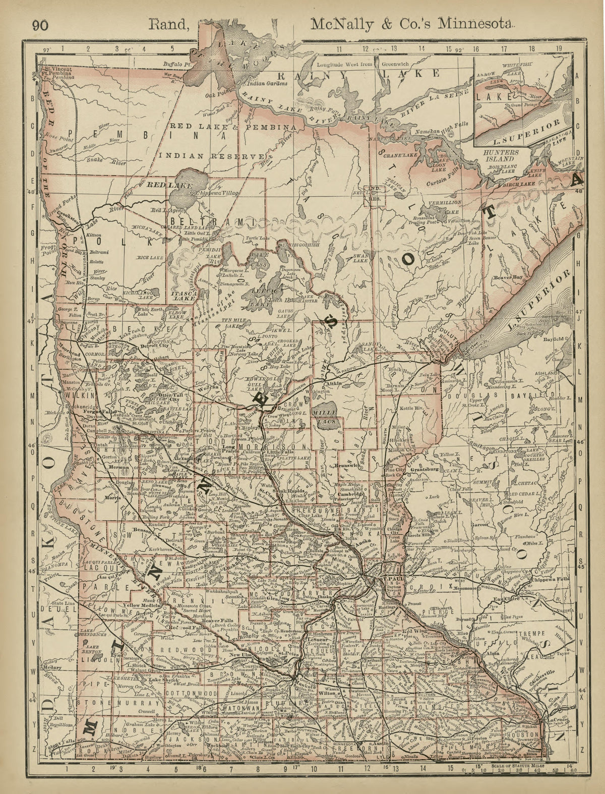 Rand, McNally & County&