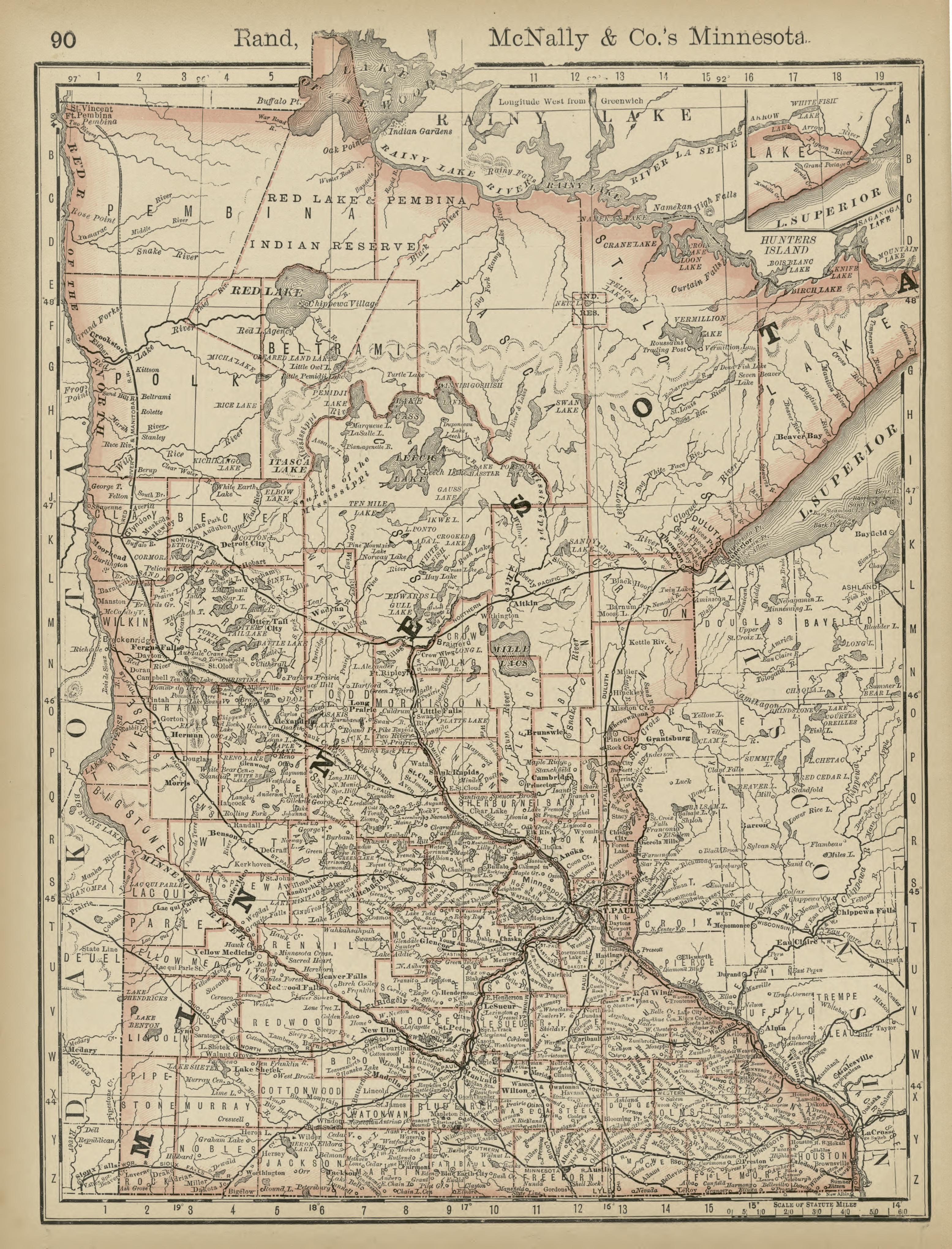 Rand, McNally & County&