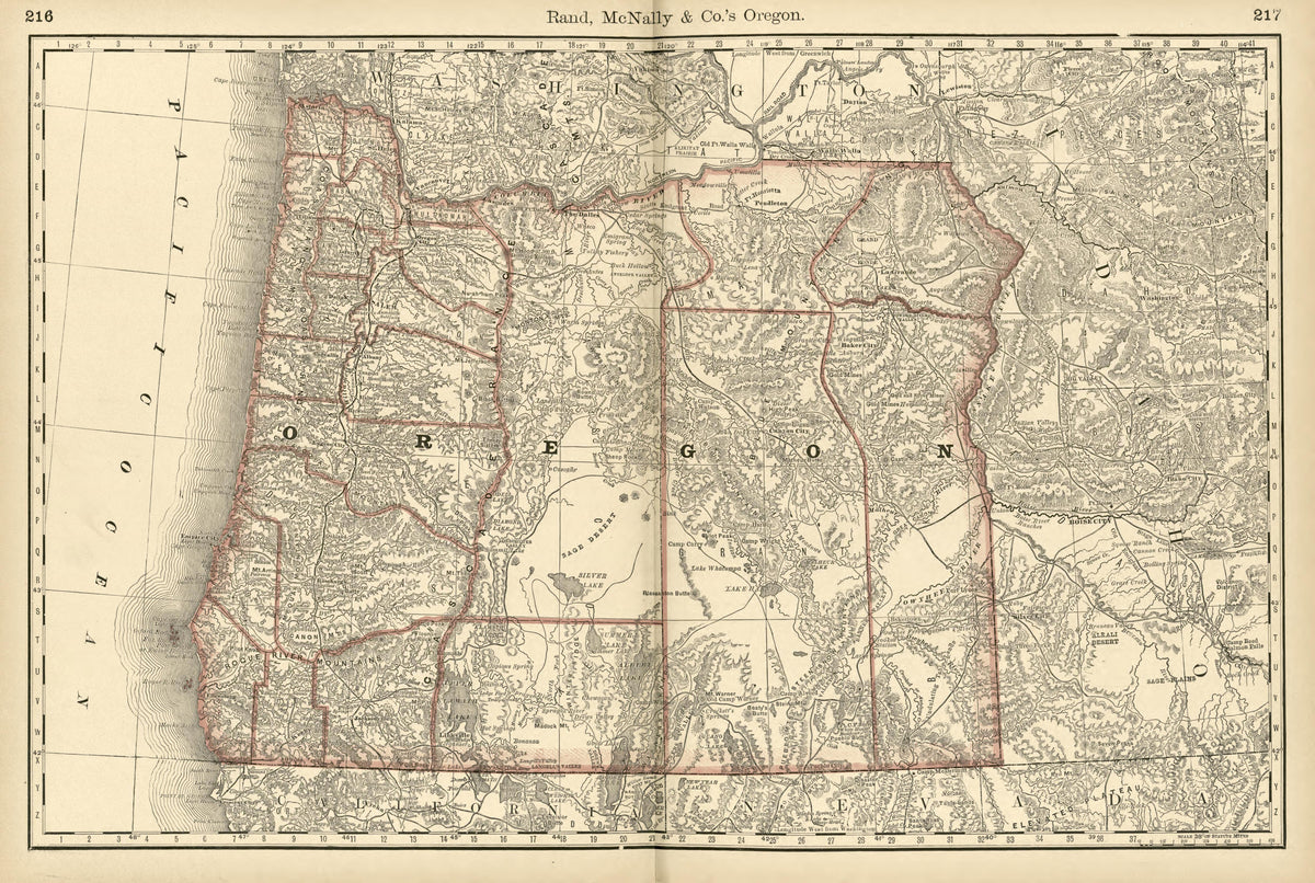 Rand, McNally & County&