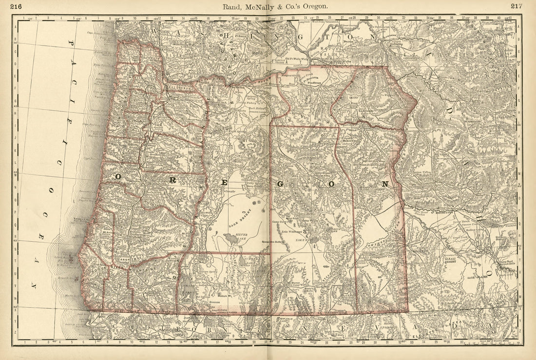 Rand, McNally & County&