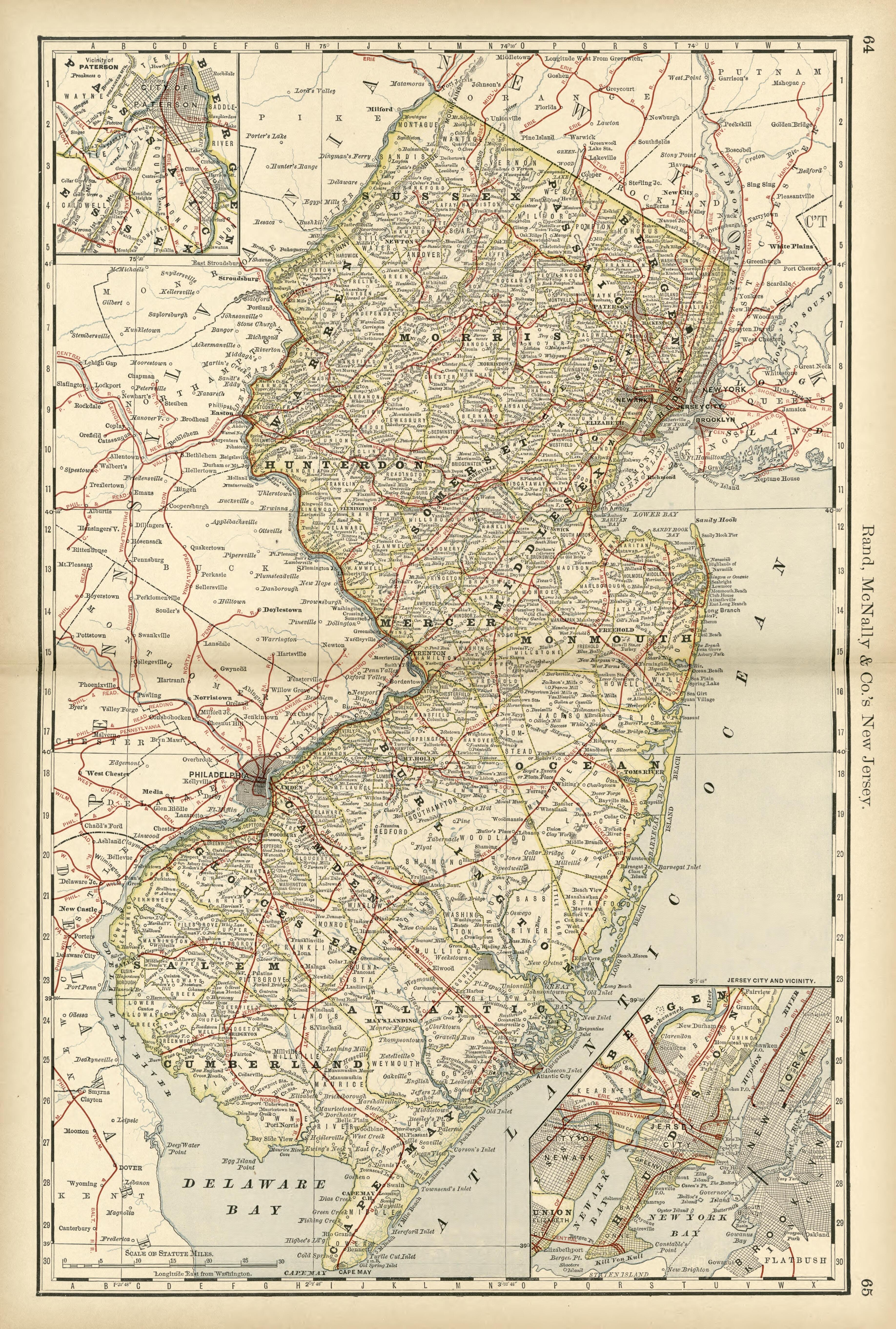 Rand, McNally & County&