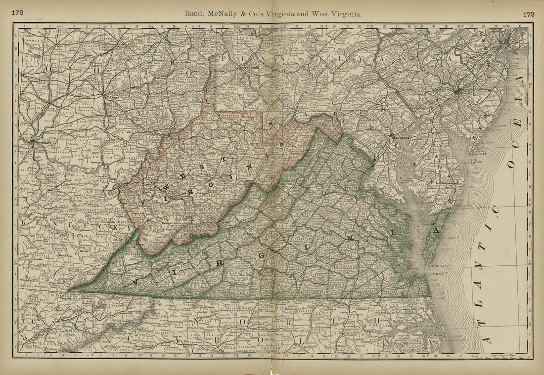 Rand, McNally & County&