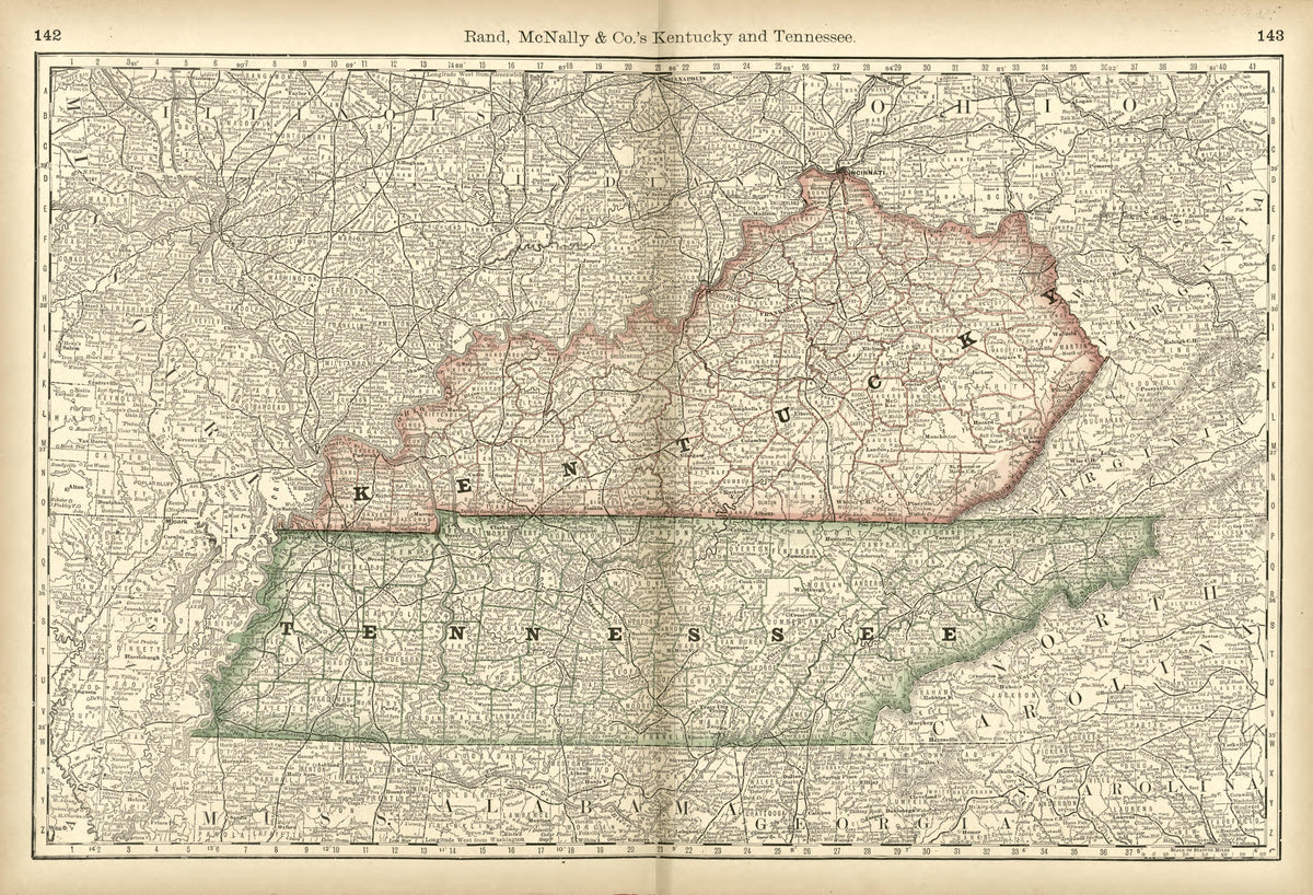 Rand, McNally & County&