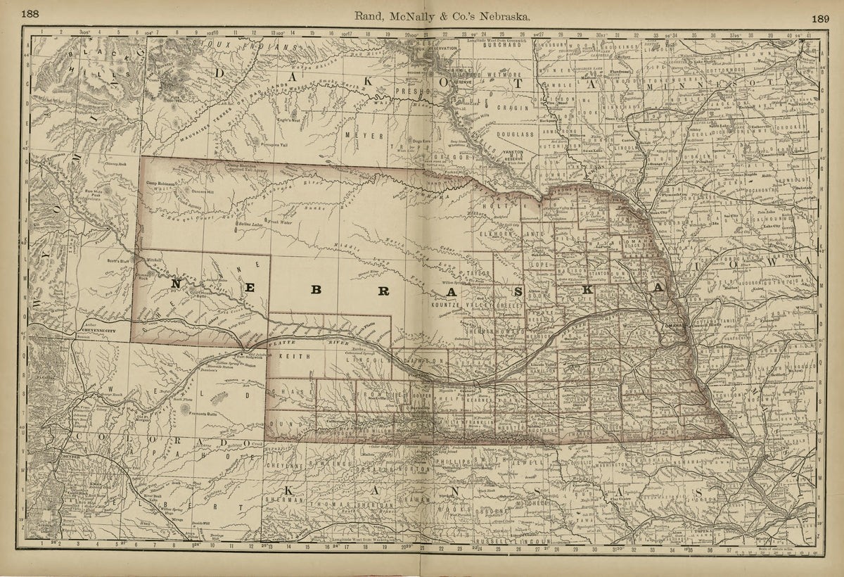 Rand, McNally & County&