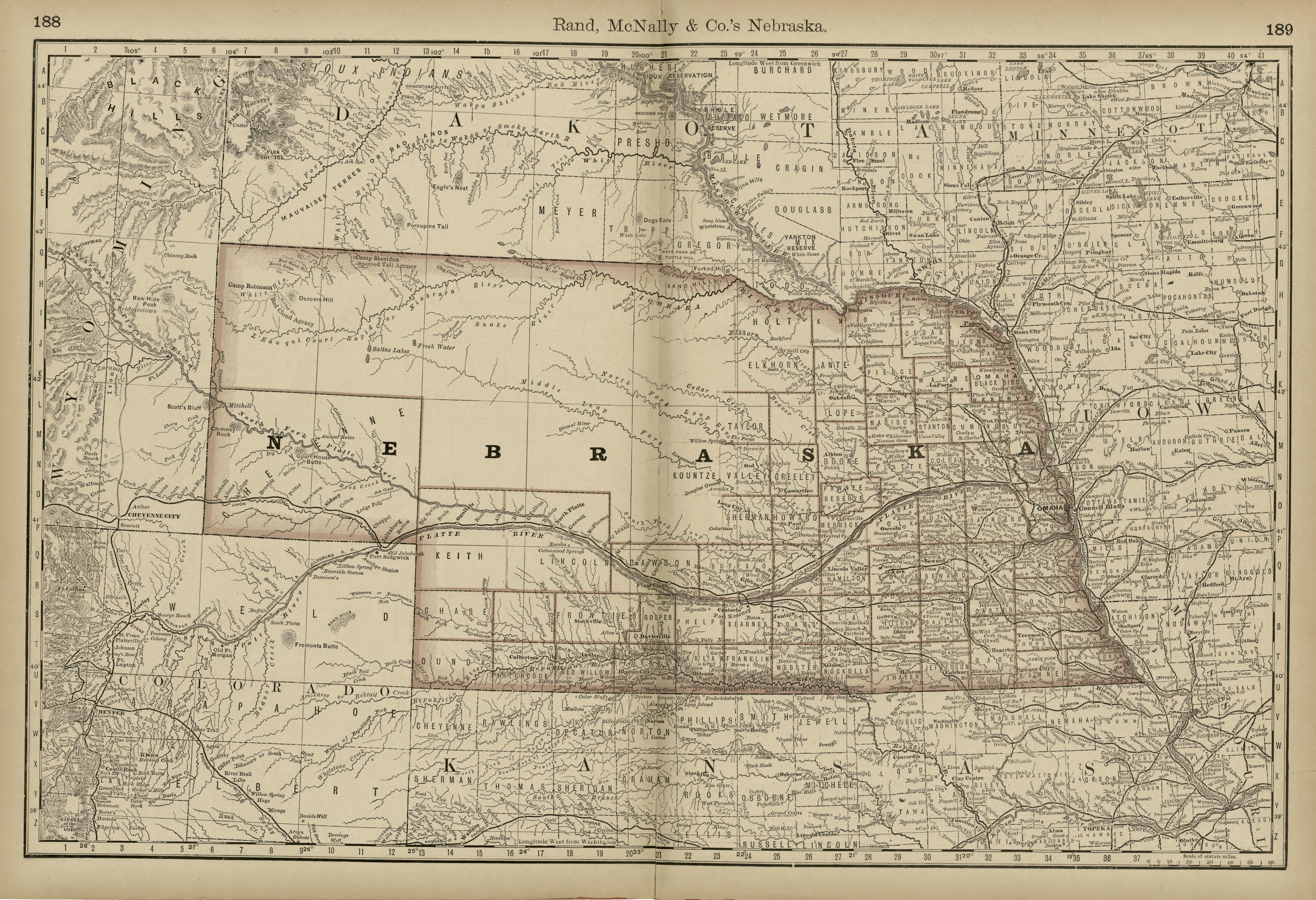 Rand, McNally & County&