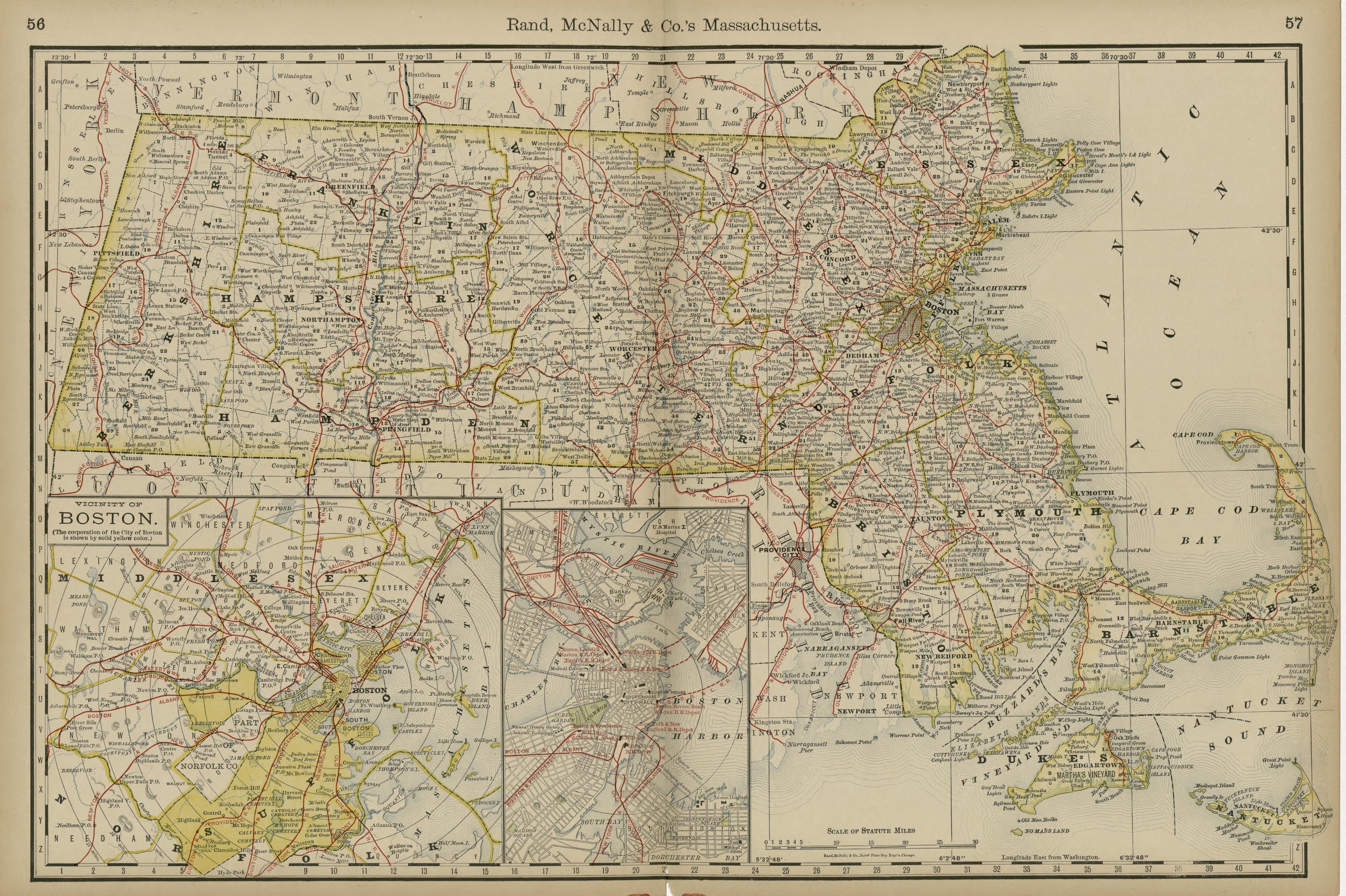 Rand, McNally & County&