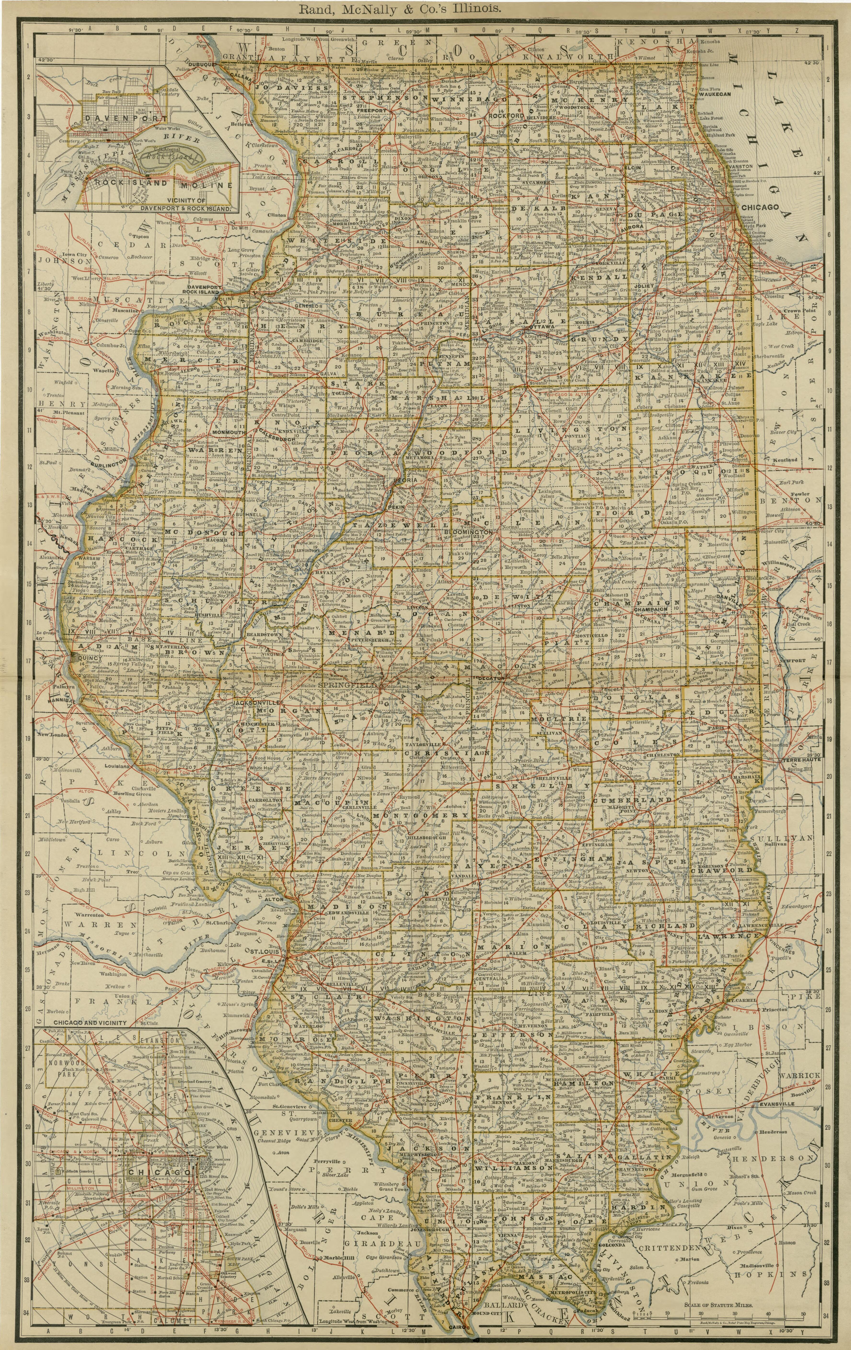 Rand, McNally & County&