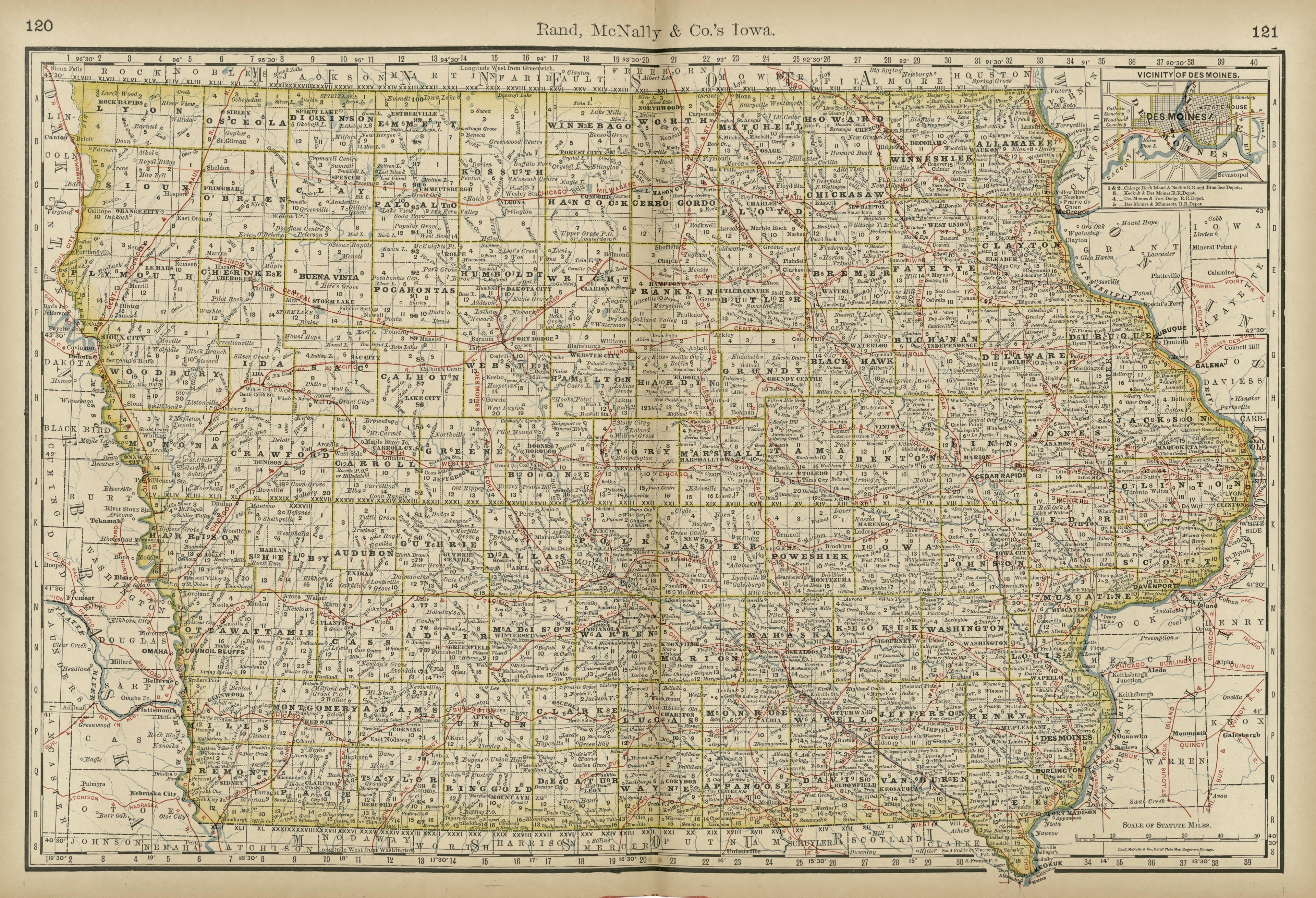 Rand, McNally & County&