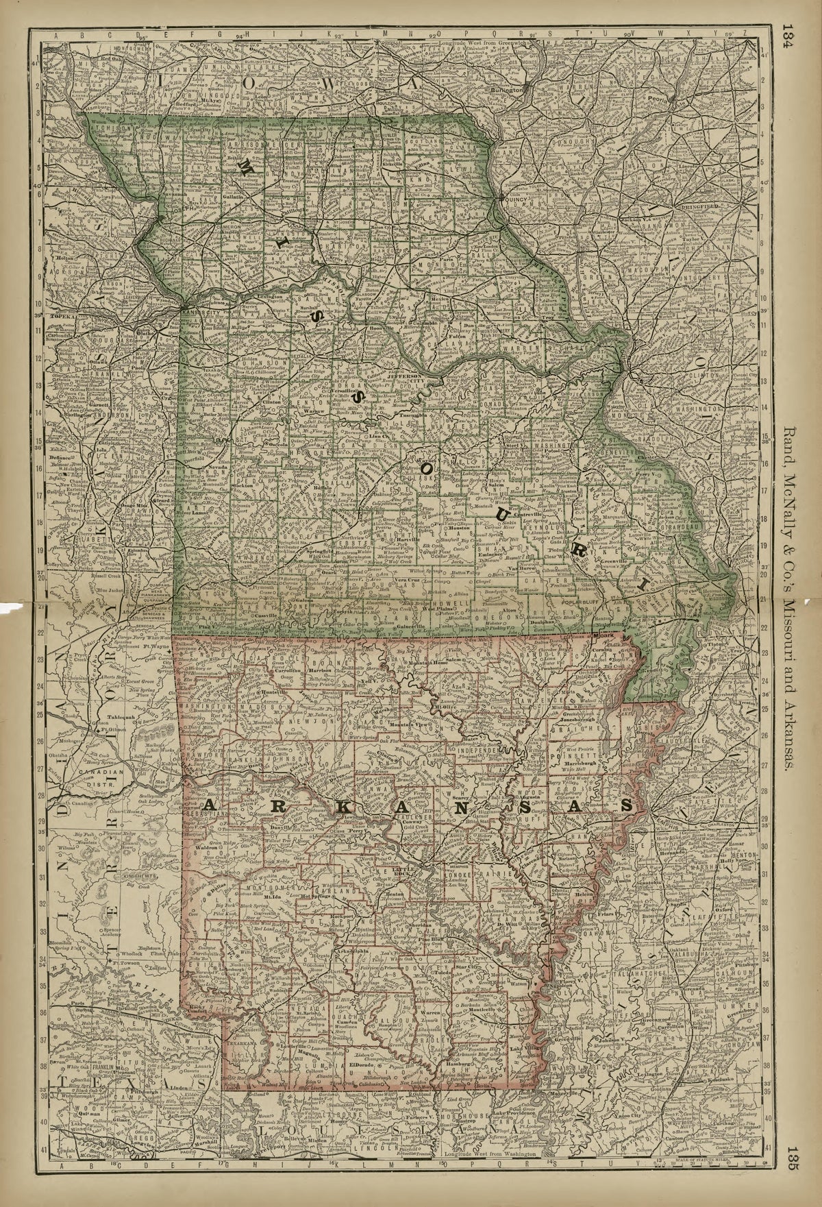 Rand, McNally & County&