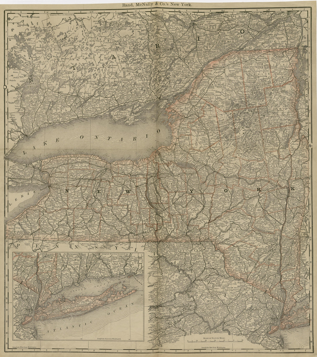 Rand, McNally & County&