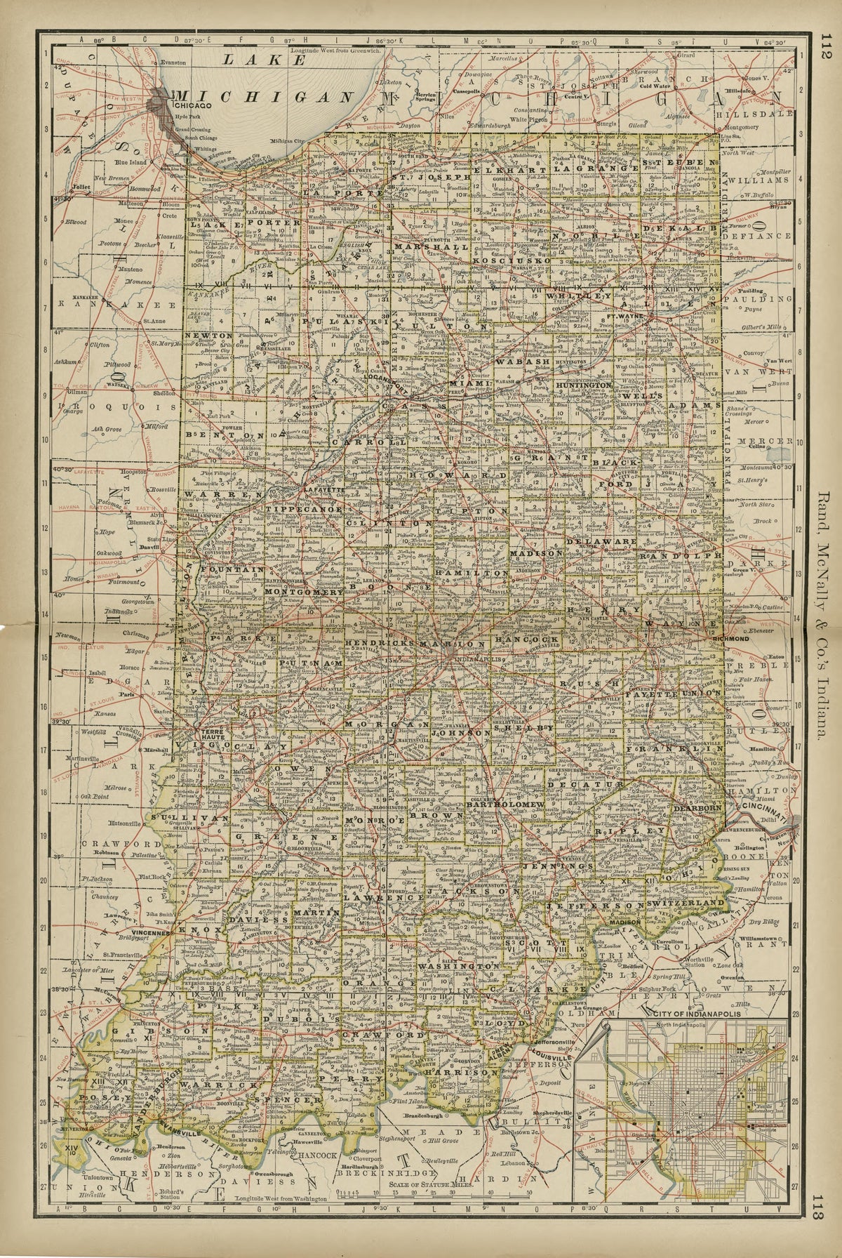 Rand, McNally & County&