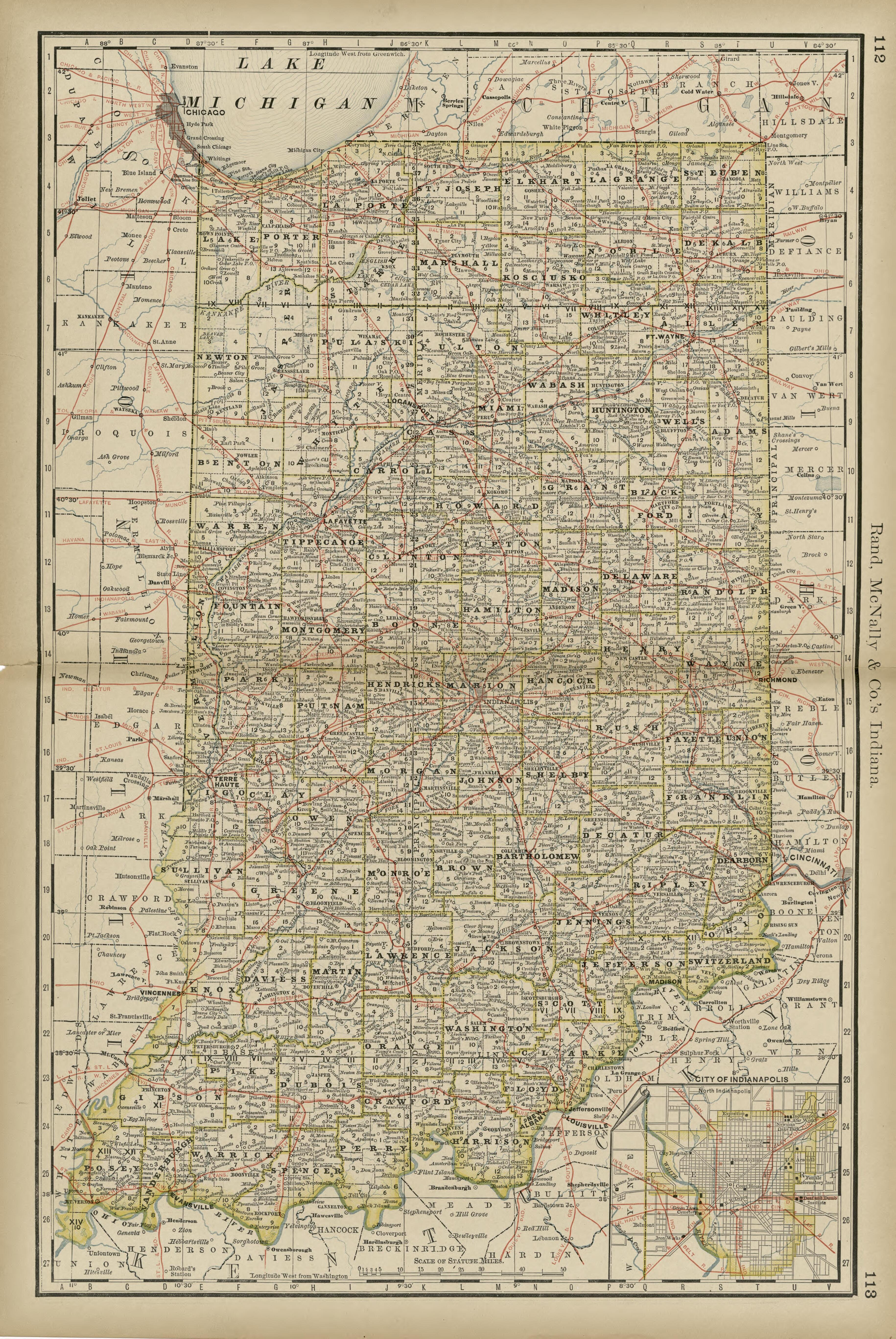 Rand, McNally & County&