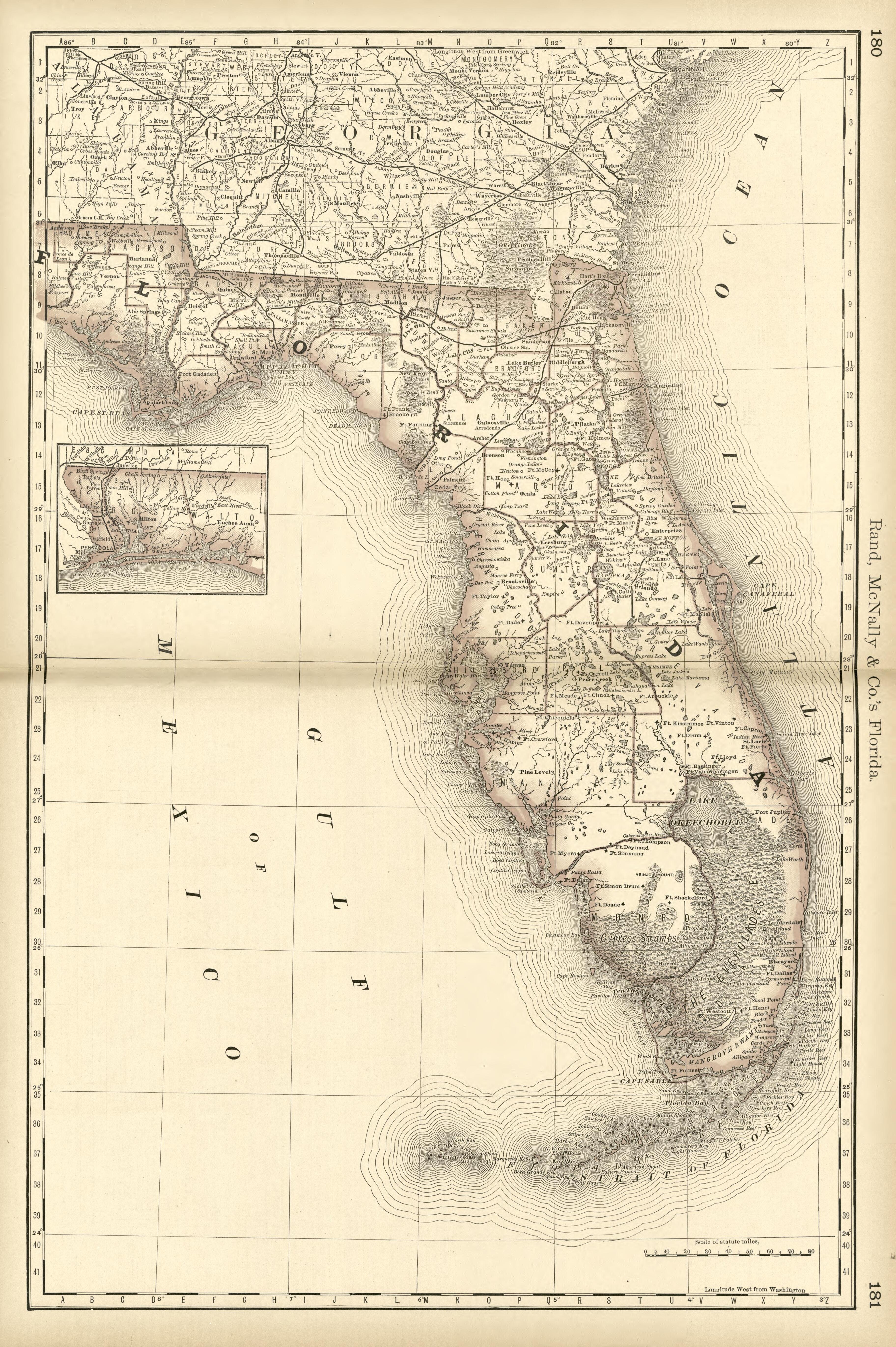 Rand, McNally & County&