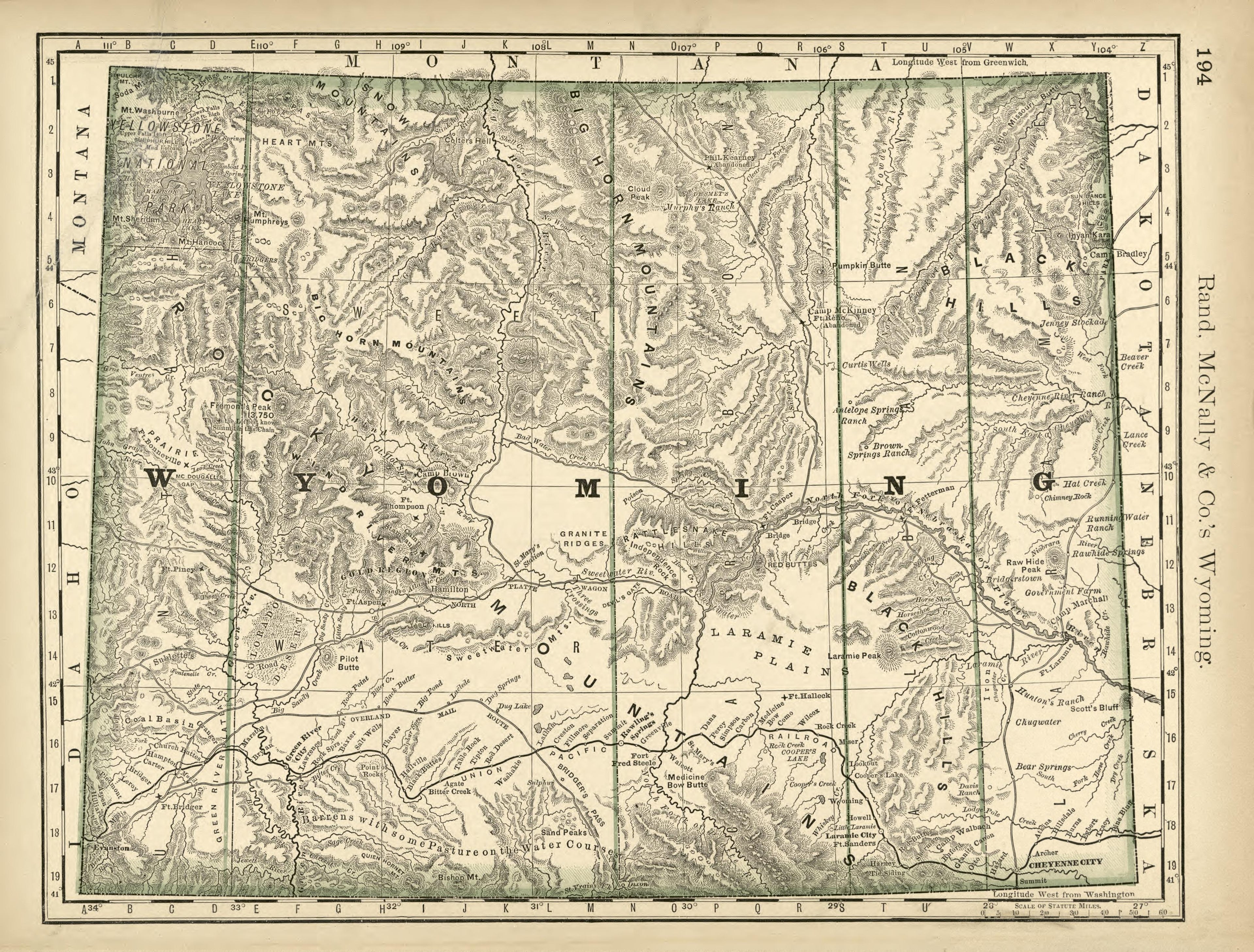 Rand, McNally & County&