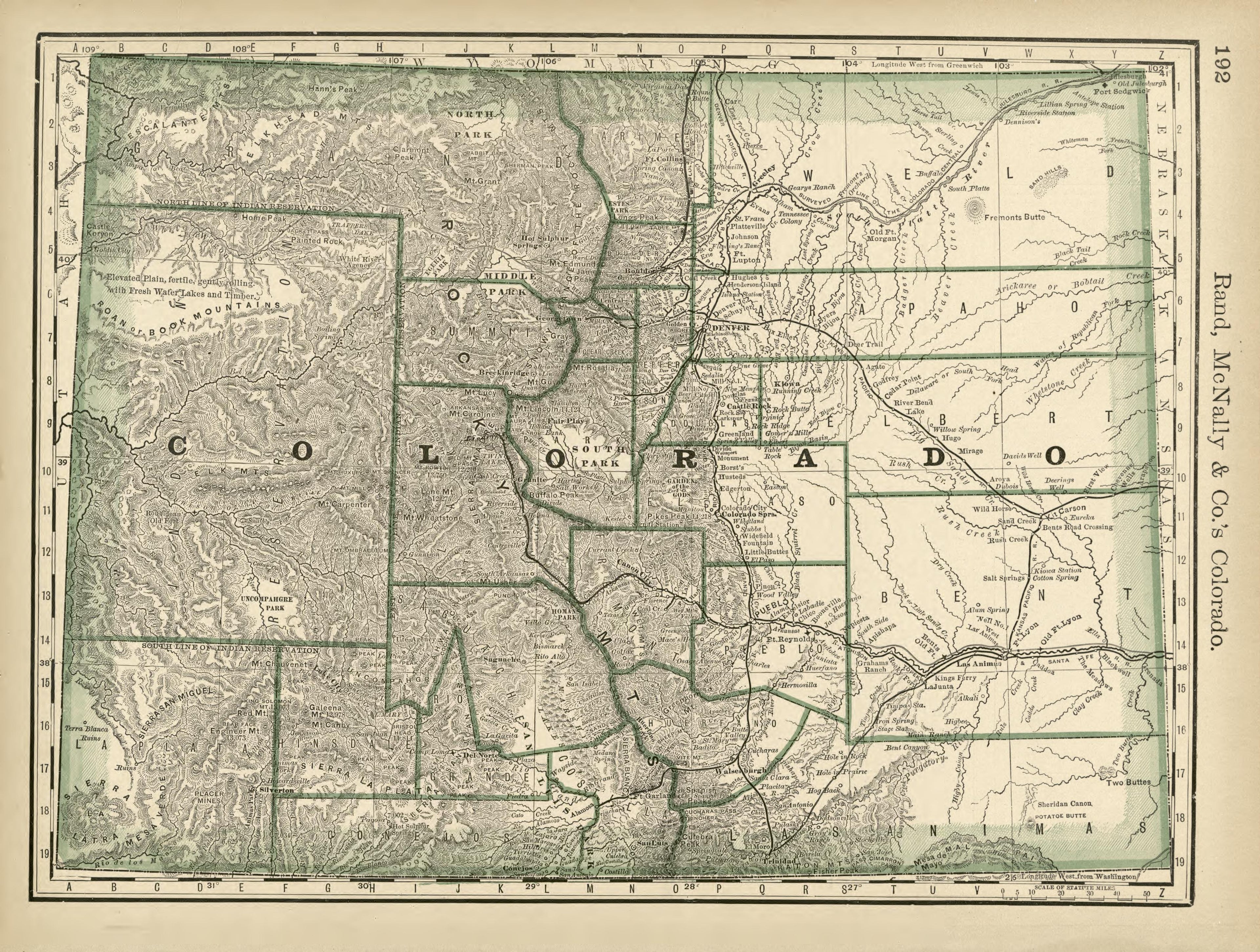 Rand, McNally & County&