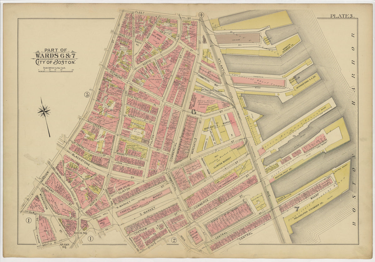 Image 9 of Atlas of the City of Boston from Atlas of the City of Boston : from Actual Surveys and Official Plans 1895 by Relic Map Company