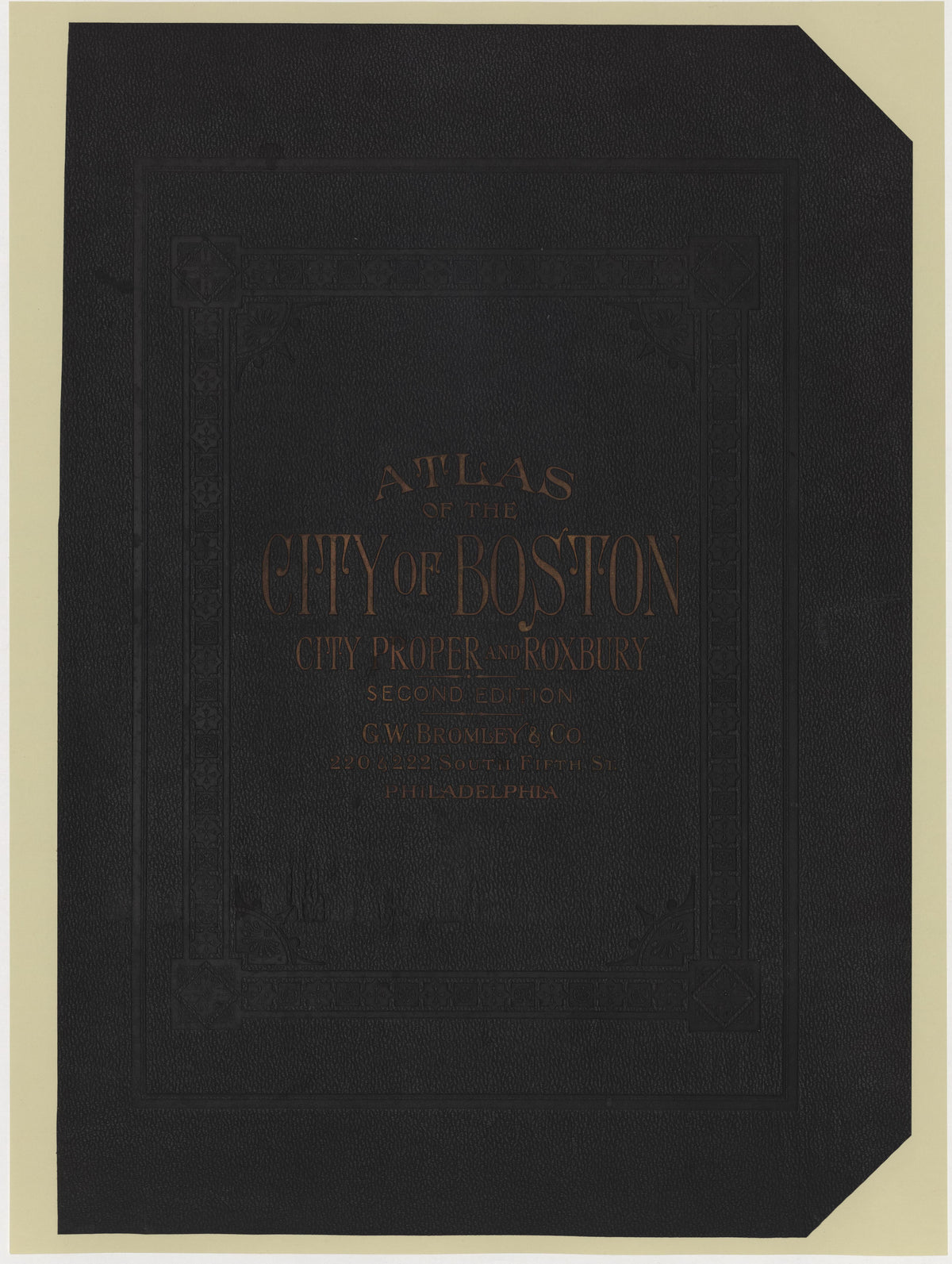 Image 1 of Atlas of the City of Boston from Atlas of the City of Boston : from Actual Surveys and Official Plans 1895 by Relic Map Company