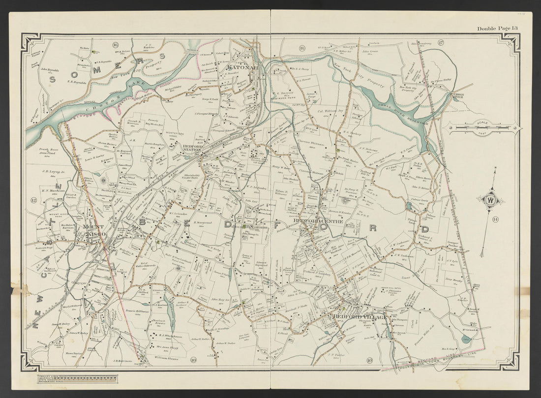 This old map of Connecticut, New York, , Westchester County was created by Hyde, E. Belcher in 1908