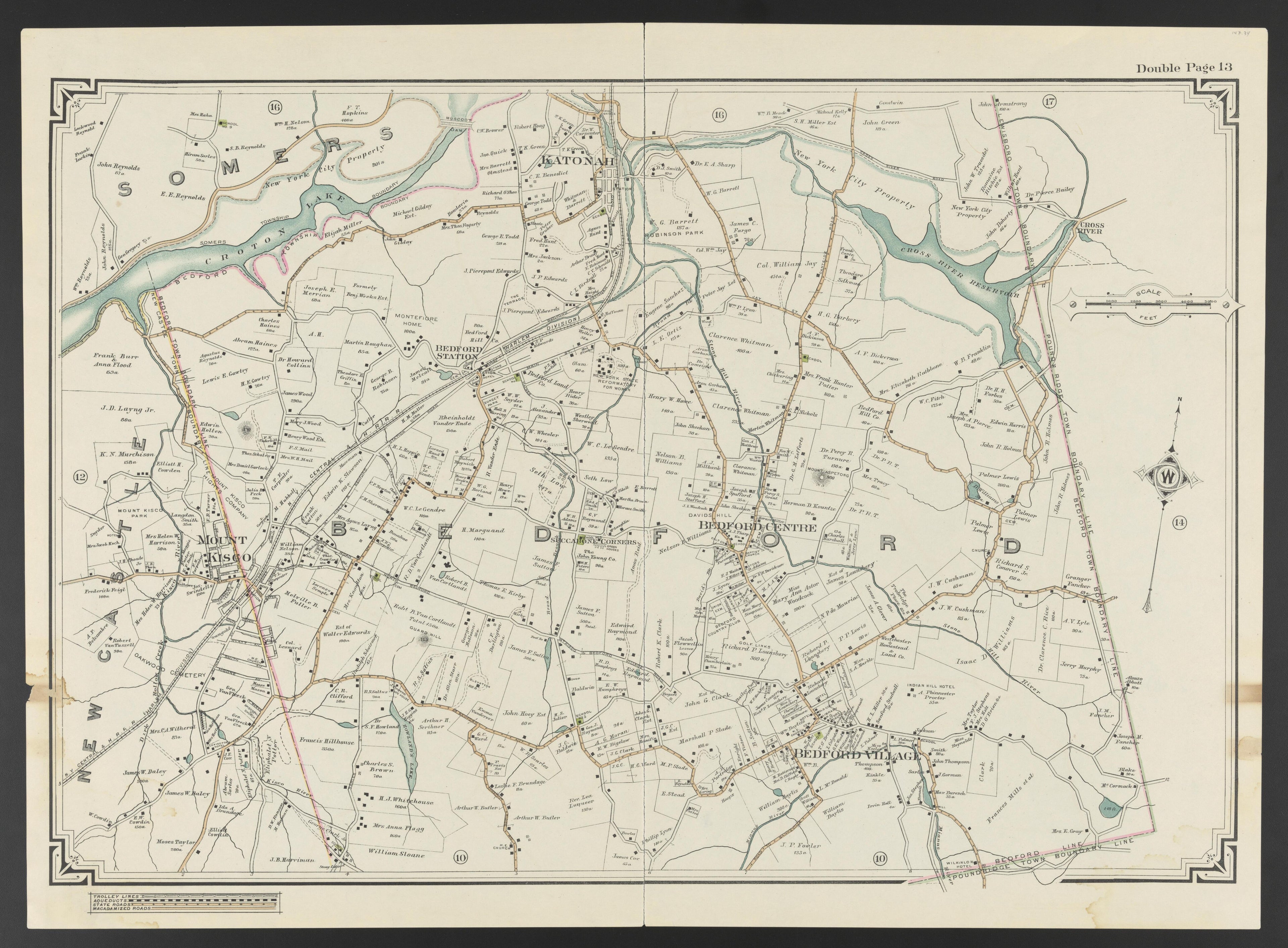 This old map of Connecticut, New York, , Westchester County was created by Hyde, E. Belcher in 1908