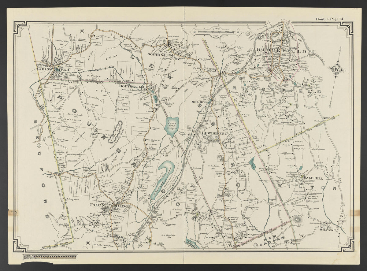 Image 20 of Atlas of the Rural Country District North of New York City, Embracing the Entire Westchester County, New York from Atlas of the Rural Country District North of New York City, Embracing the Entire Westchester County, New York : Also a Porti... by Relic Map Company