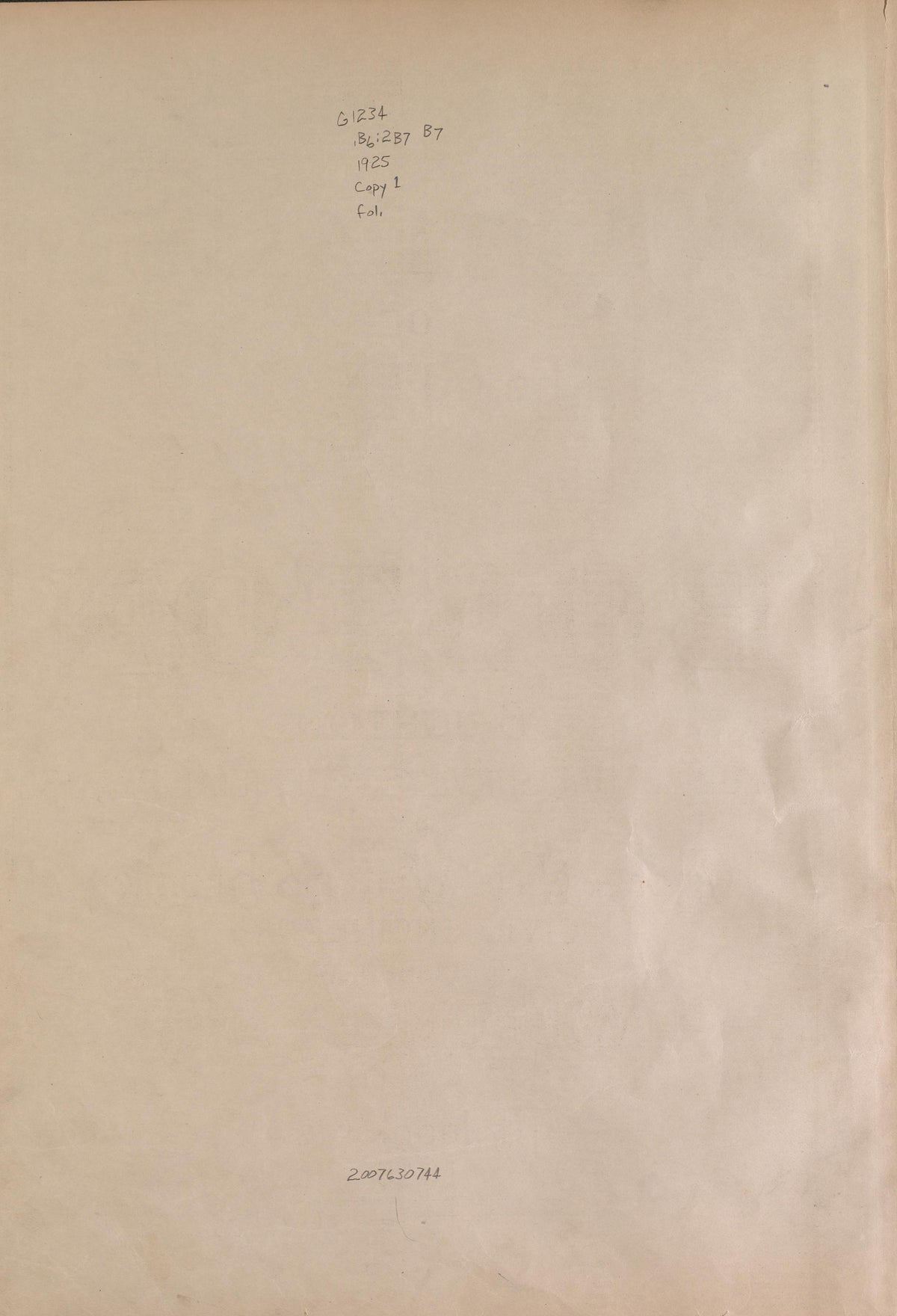 Endpage from Atlas of the City of Boston, Brighton : from Actual Surveys and Official Plans 1925 by Relic Map Company
