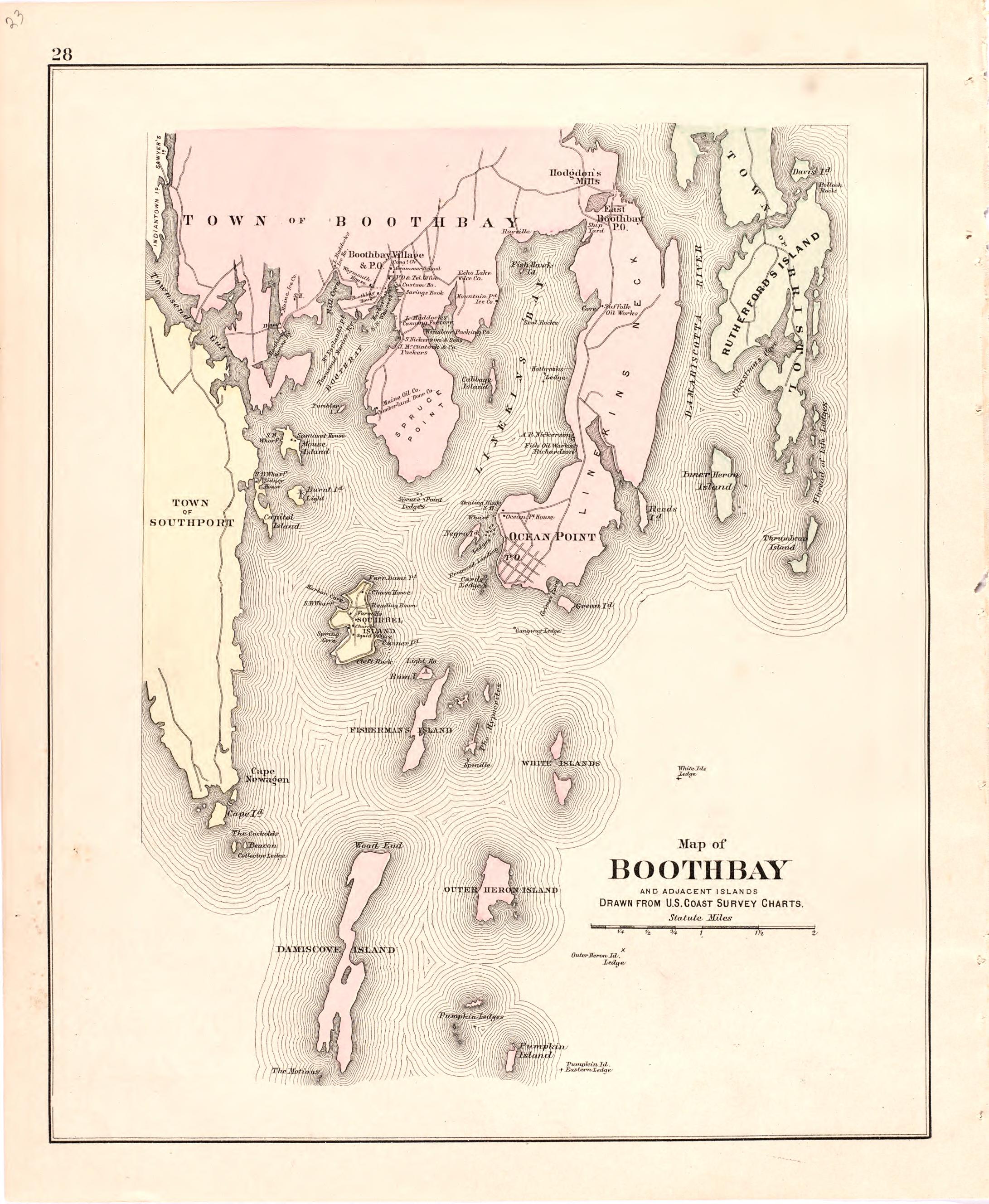 This old map of Maine, was created by Bourquin, F. (Frederick)|Bracher, Wm. (William)|Colby & Stuart|George N. Colby & Co in 1887