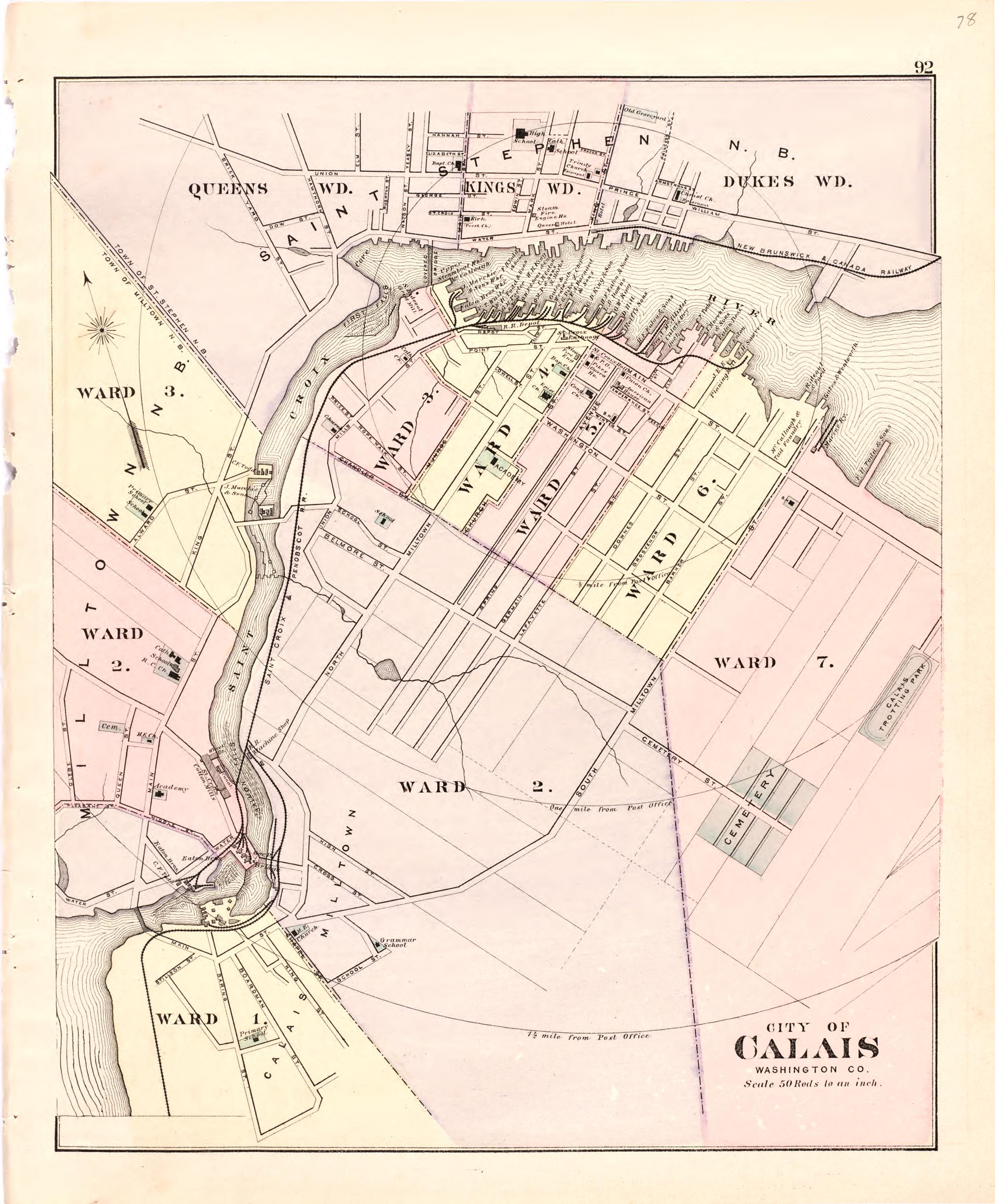 This old map of Maine, was created by Bourquin, F. (Frederick)|Bracher, Wm. (William)|Colby & Stuart|George N. Colby & Co in 1887