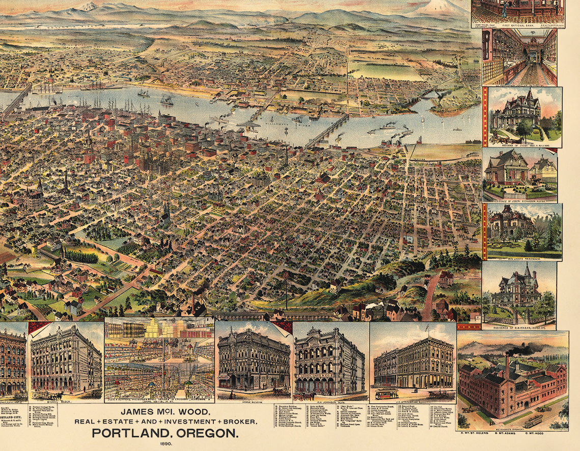 Portland, Oregon 1890