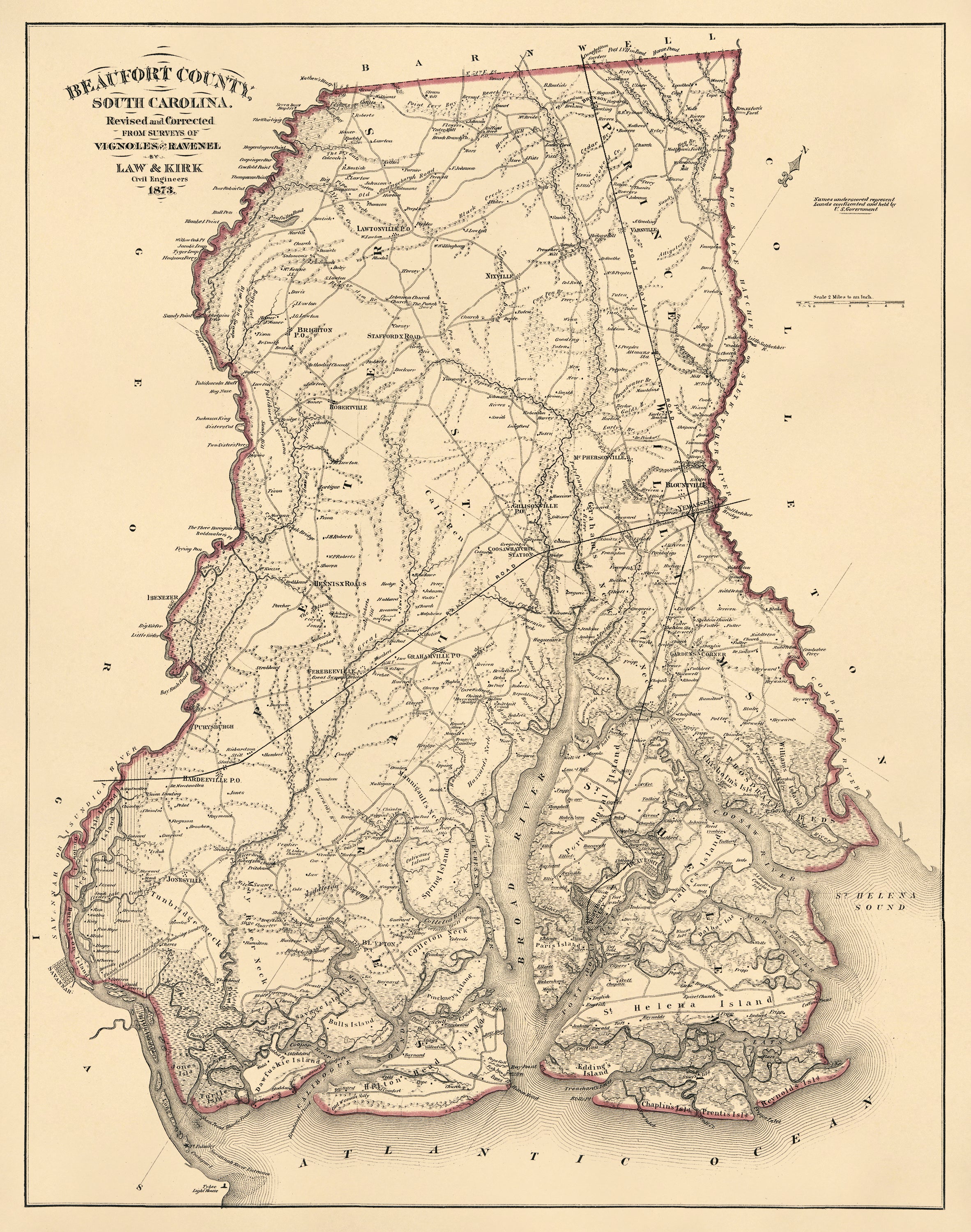 Beaufort County, South Carolina 1873
