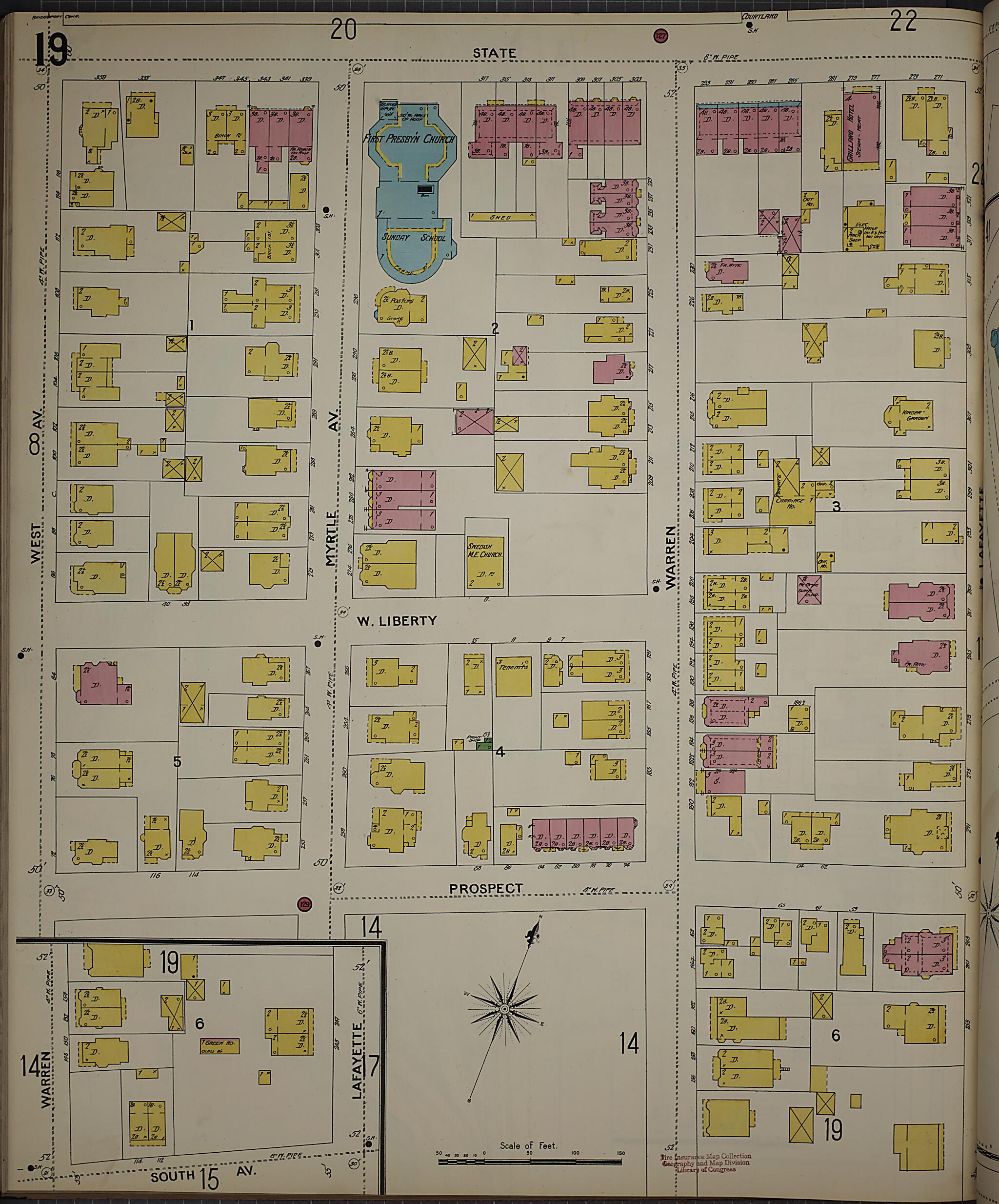 This old map of Bridgeport, Fairfield County, Connecticut was created by Sanborn Map Company in 1898