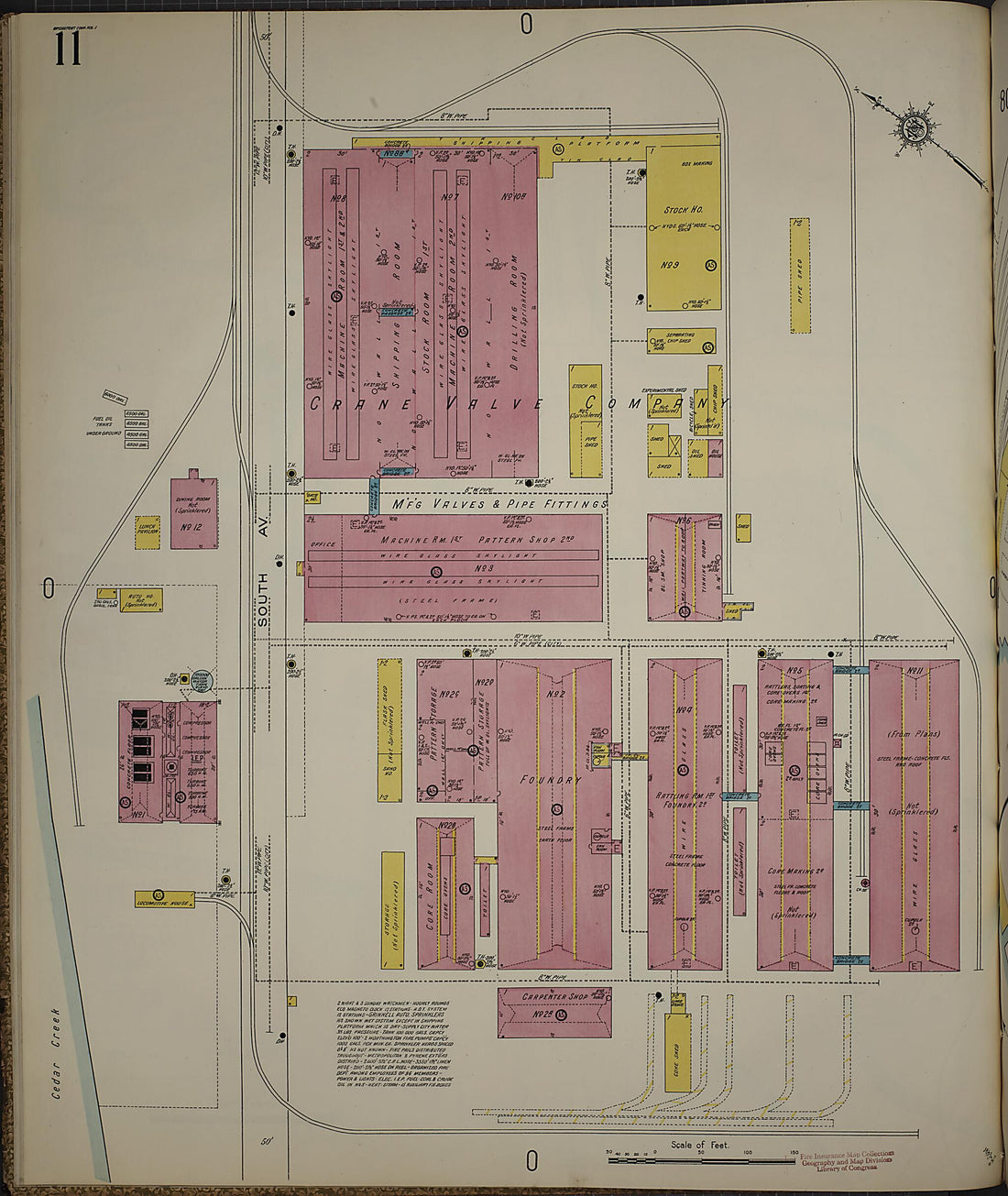 This old map of Bridgeport, Fairfield County, Connecticut was created by Sanborn Map Company in 1913