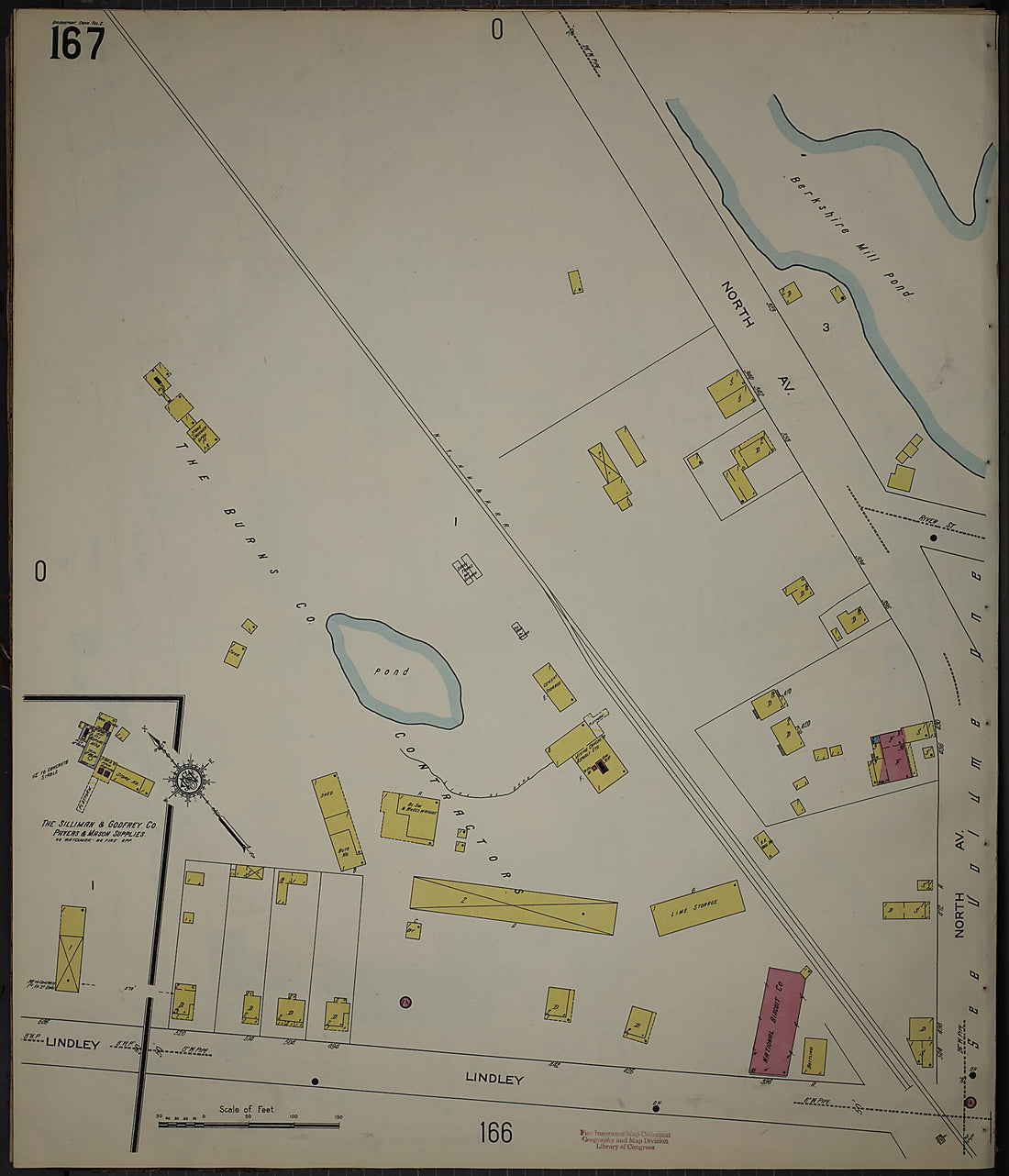 This old map of Bridgeport, Fairfield County, Connecticut was created by Sanborn Map Company in 1913