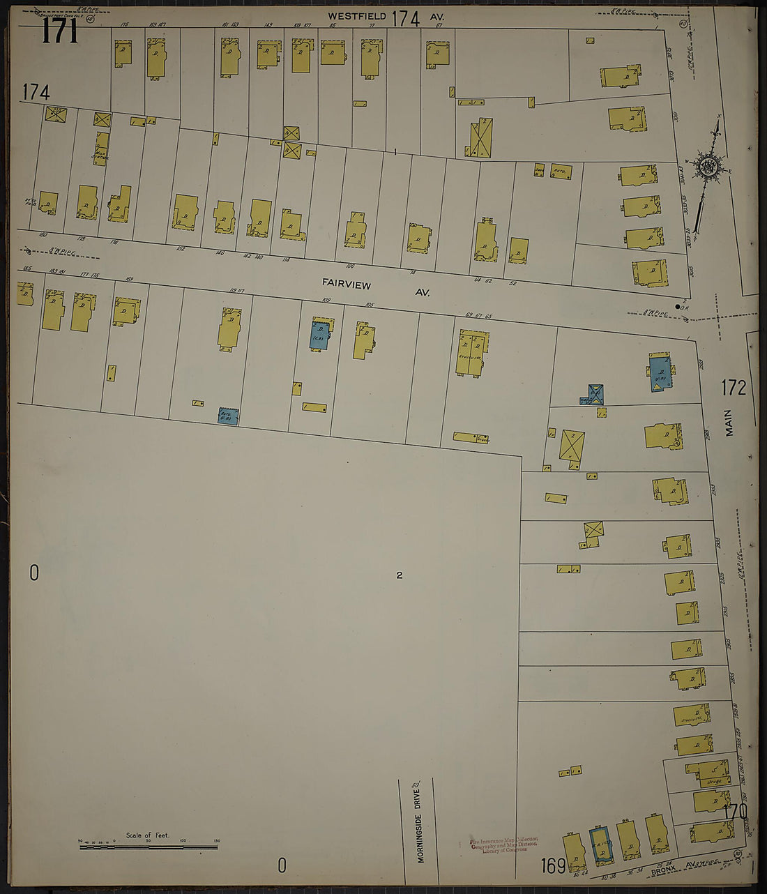 This old map of Bridgeport, Fairfield County, Connecticut was created by Sanborn Map Company in 1913