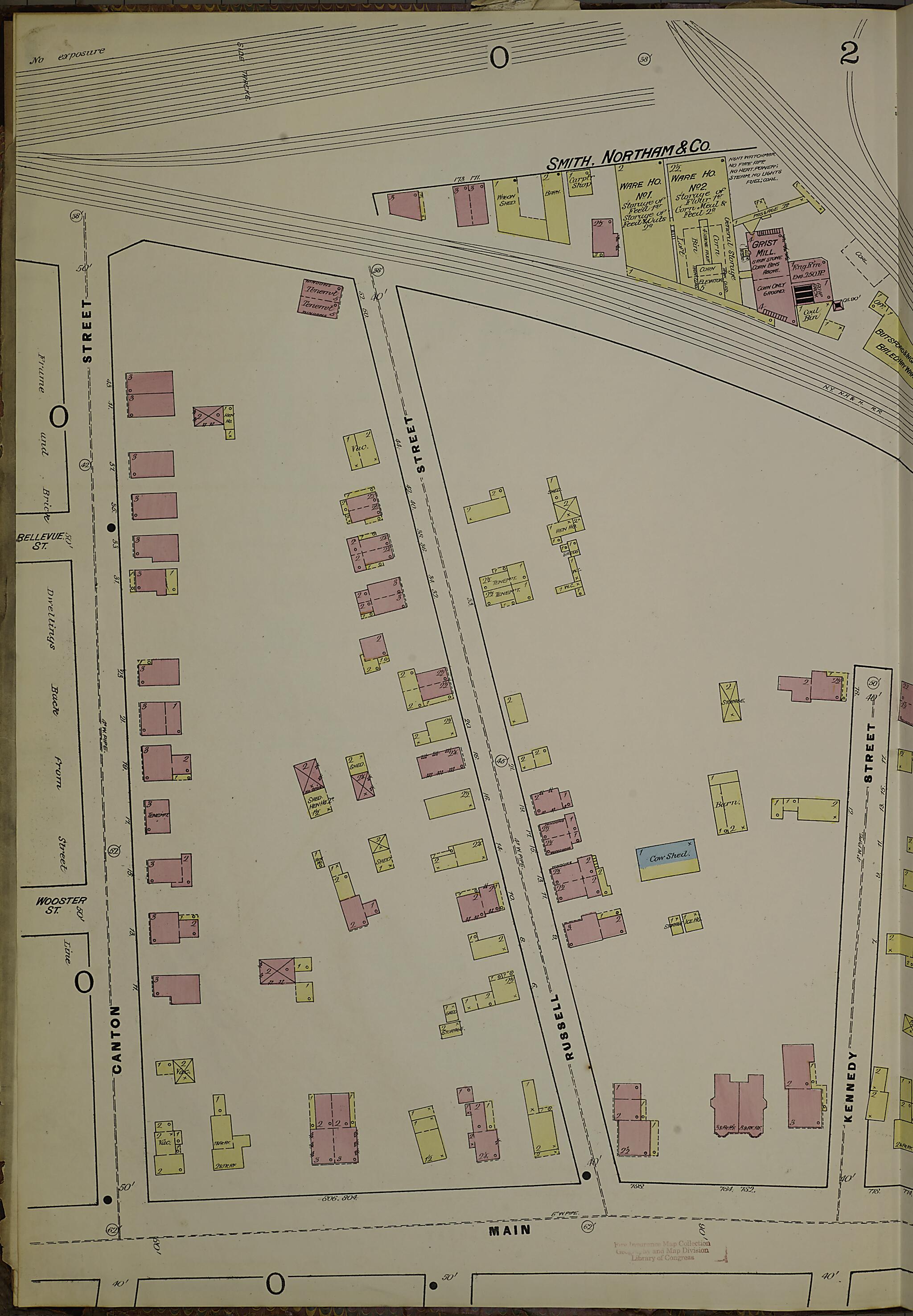 This old map of Hartford, Hartford County, Connecticut was created by Sanborn Map Company in 1885