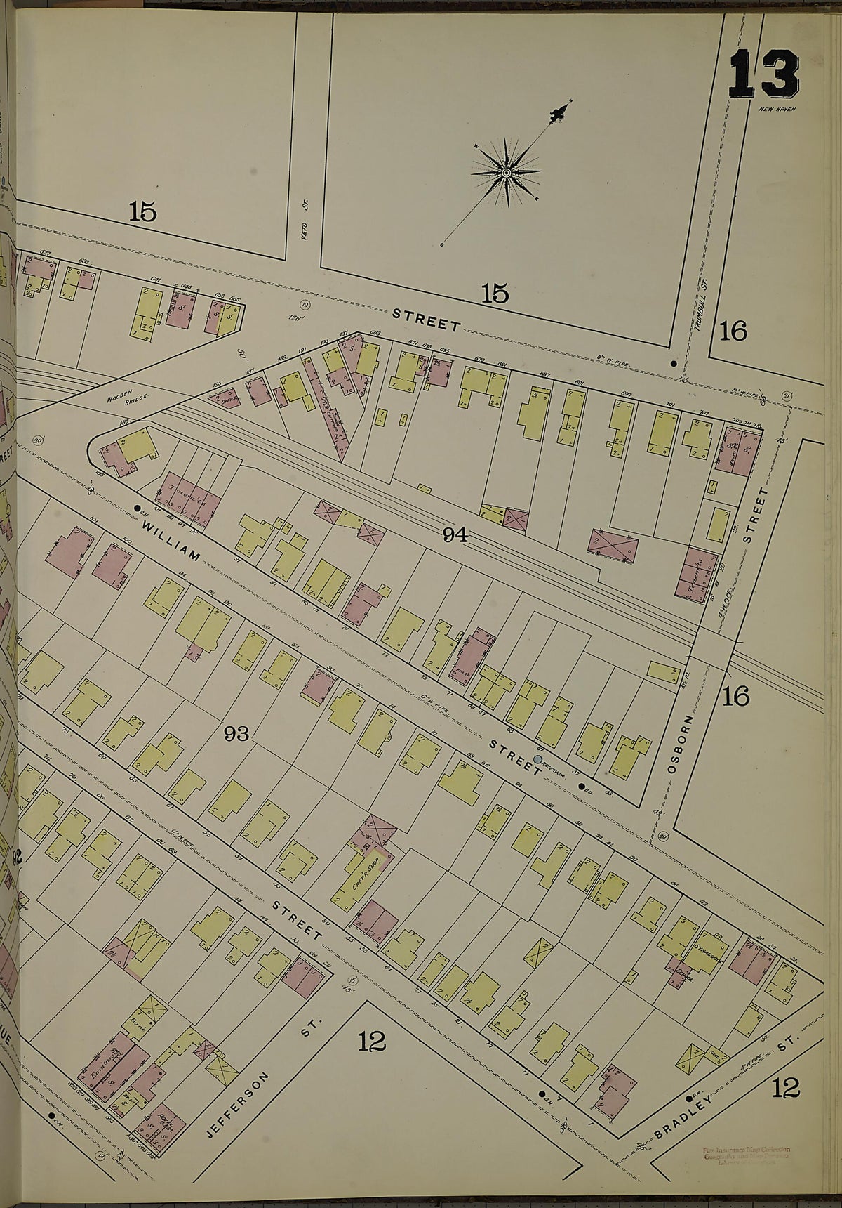 New Haven, New Haven County, Connecticut 1886 (Sheet 28) by Relic Map Company