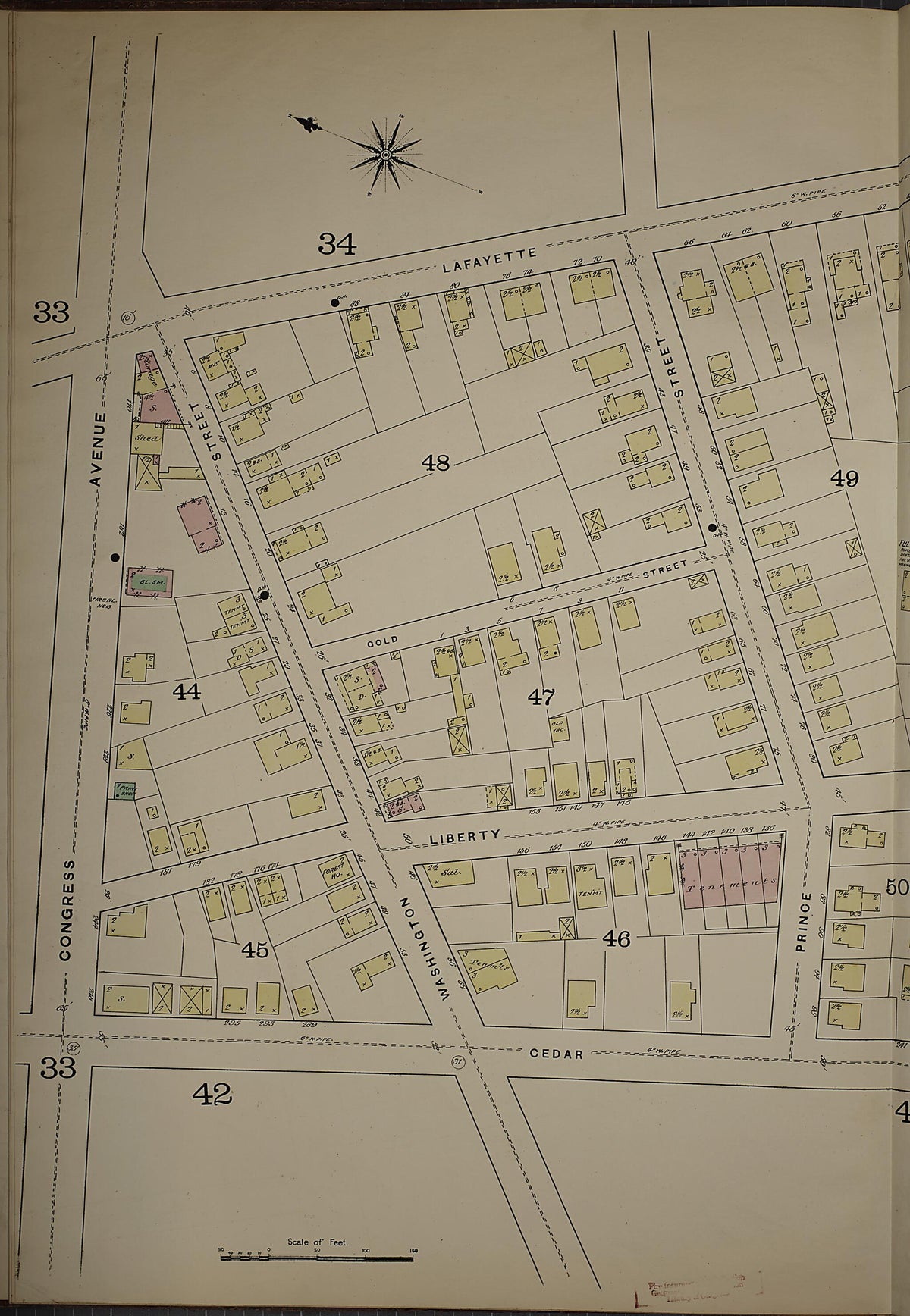 New Haven, New Haven County, Connecticut 1886 (Sheet 13) by Relic Map Company