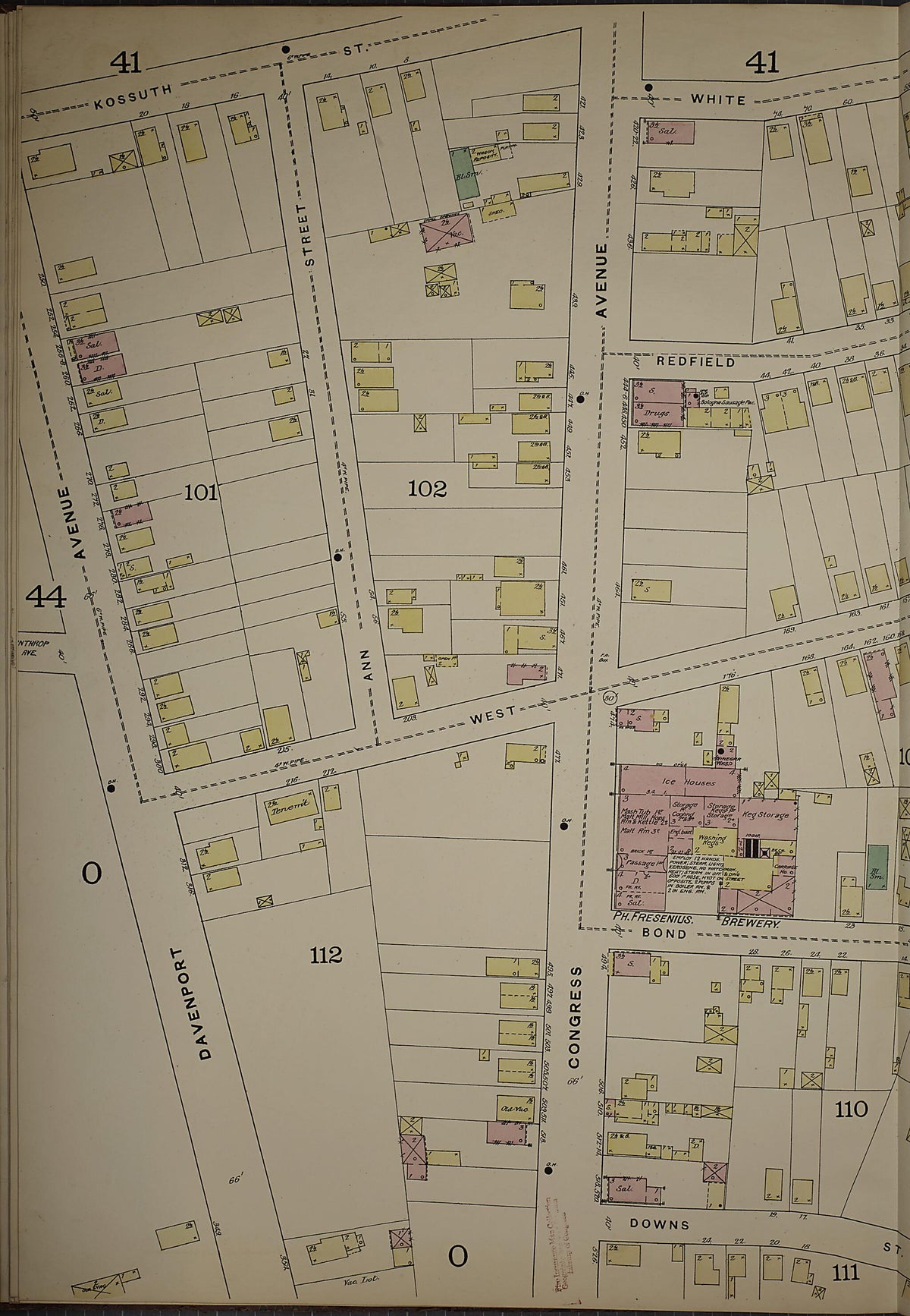 New Haven, New Haven County, Connecticut 1886 (Sheet 23) by Relic Map Company