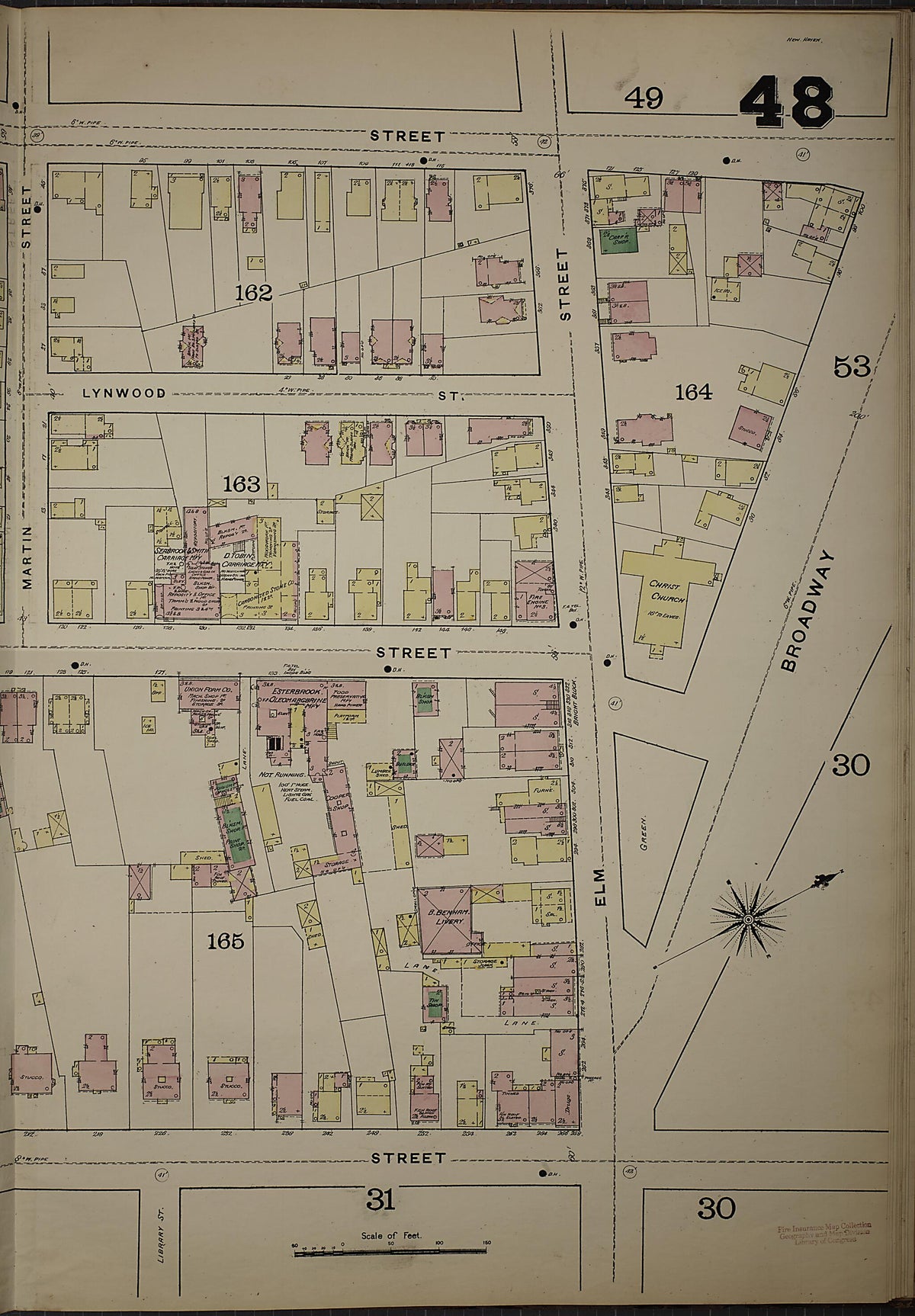 New Haven, New Haven County, Connecticut 1886 (Sheet 40) by Relic Map Company