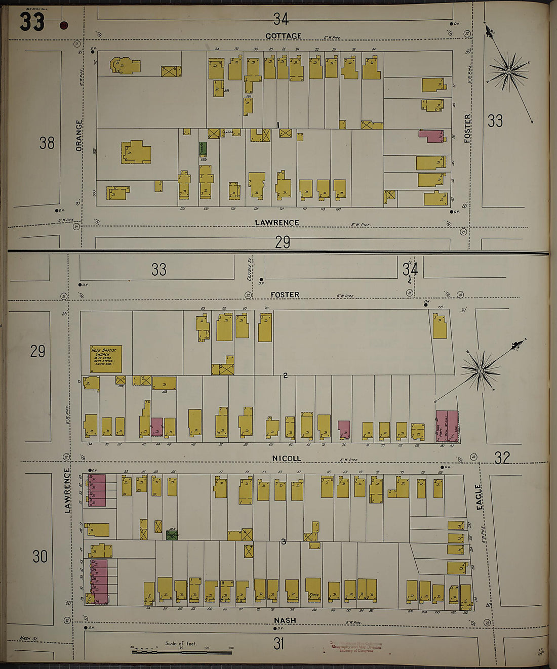 This old map of New Haven, New Haven County, Connecticut was created by Sanborn Map Company in 1901