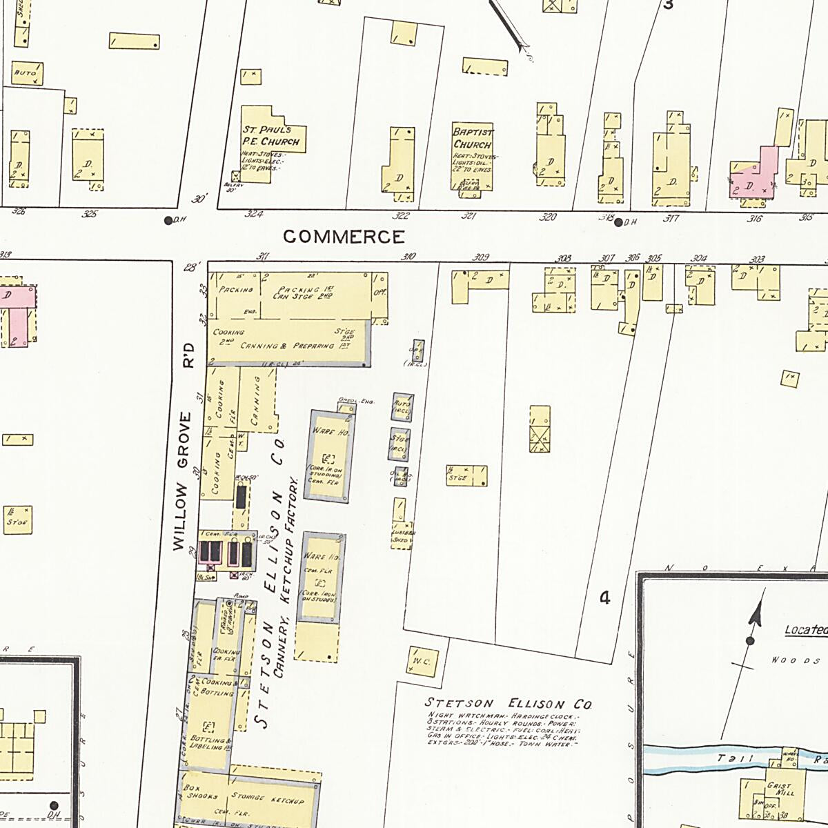 This old map of Camden, Kent County, Wyoming was created by Sanborn Map Company in 1919
