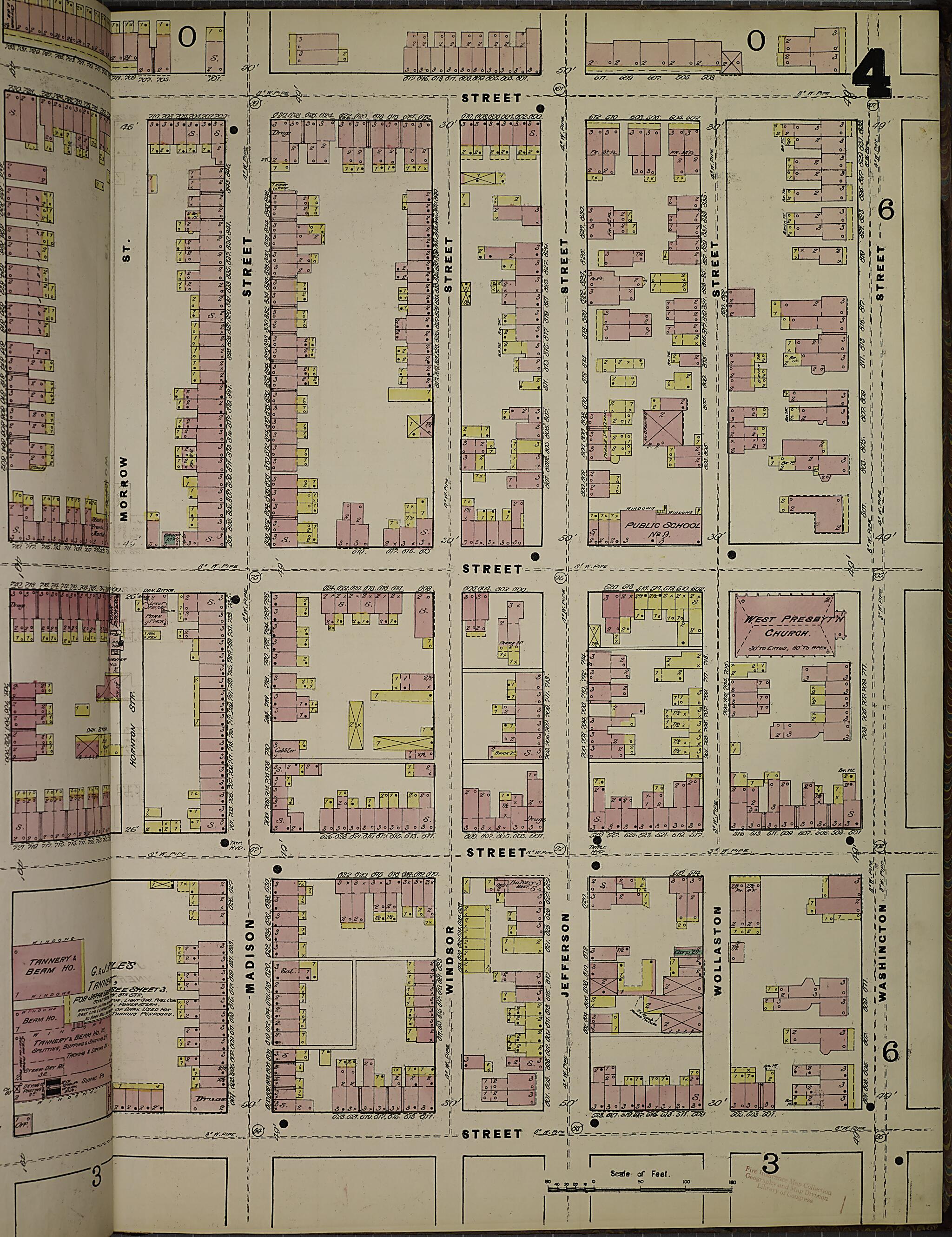 This old map of Wilmington, New Castle County, Delaware was created by Sanborn Map Company in 1884