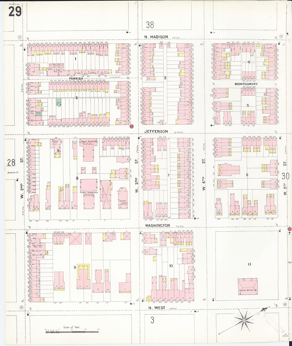 Wilmington, New Castle County, Delaware 1901 (Sheet 36 of 80) by Relic Map Company